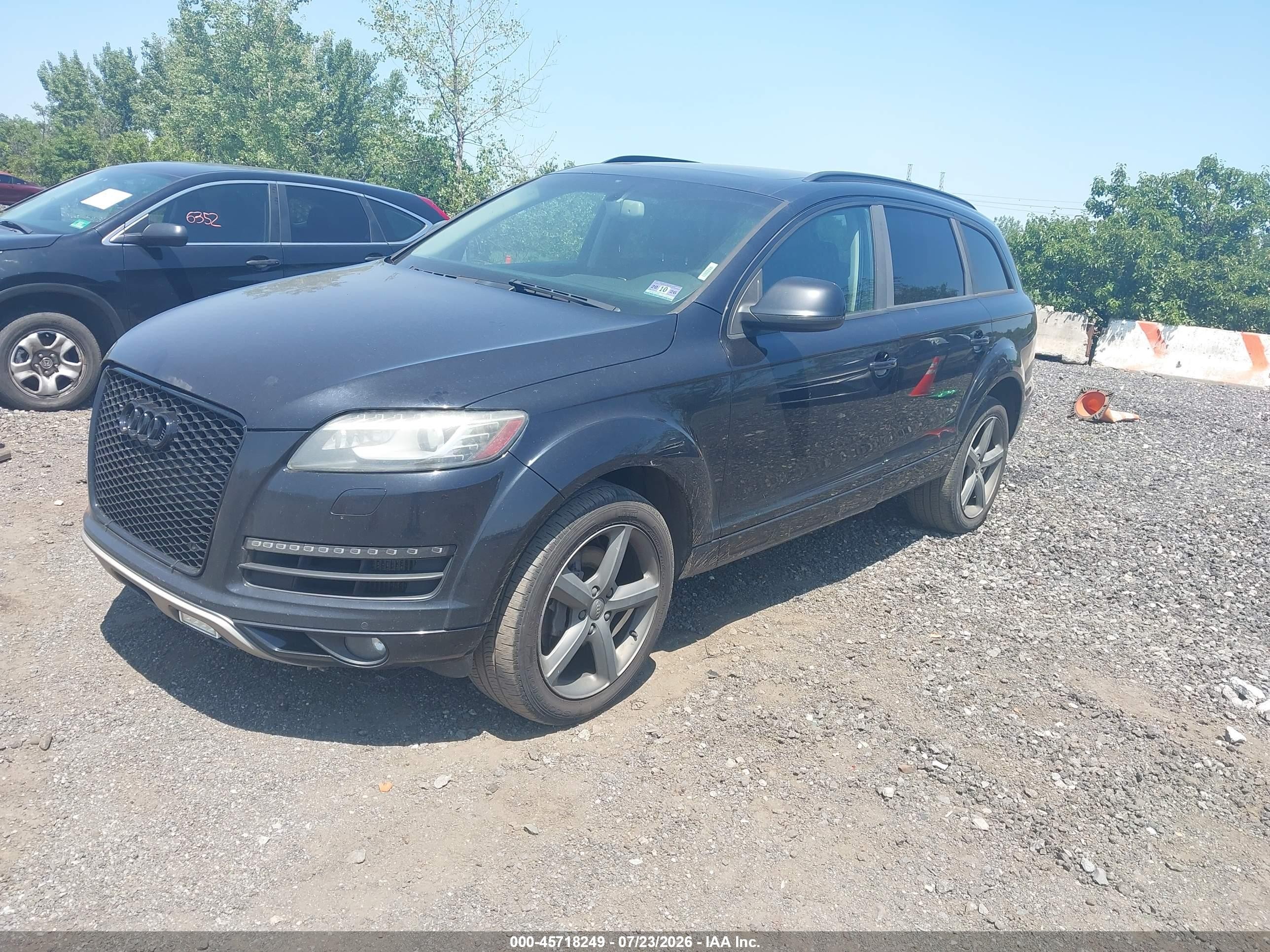 2015 Audi Q7 3.0 Tdi Premium Черный vin: WA1LMAFE3FD022077