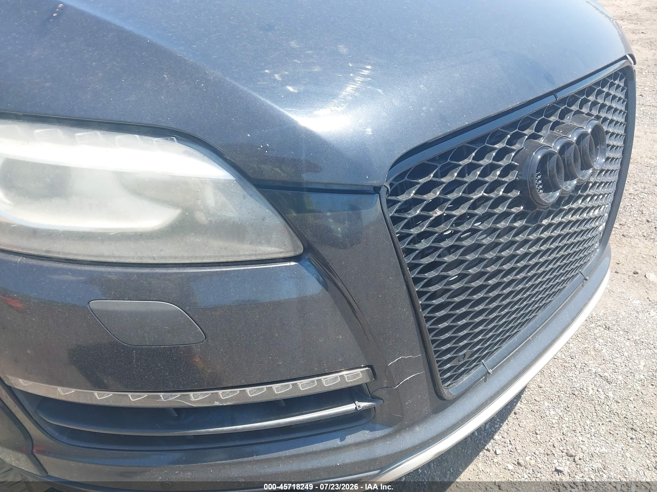 2015 Audi Q7 3.0 Tdi Premium Черный vin: WA1LMAFE3FD022077