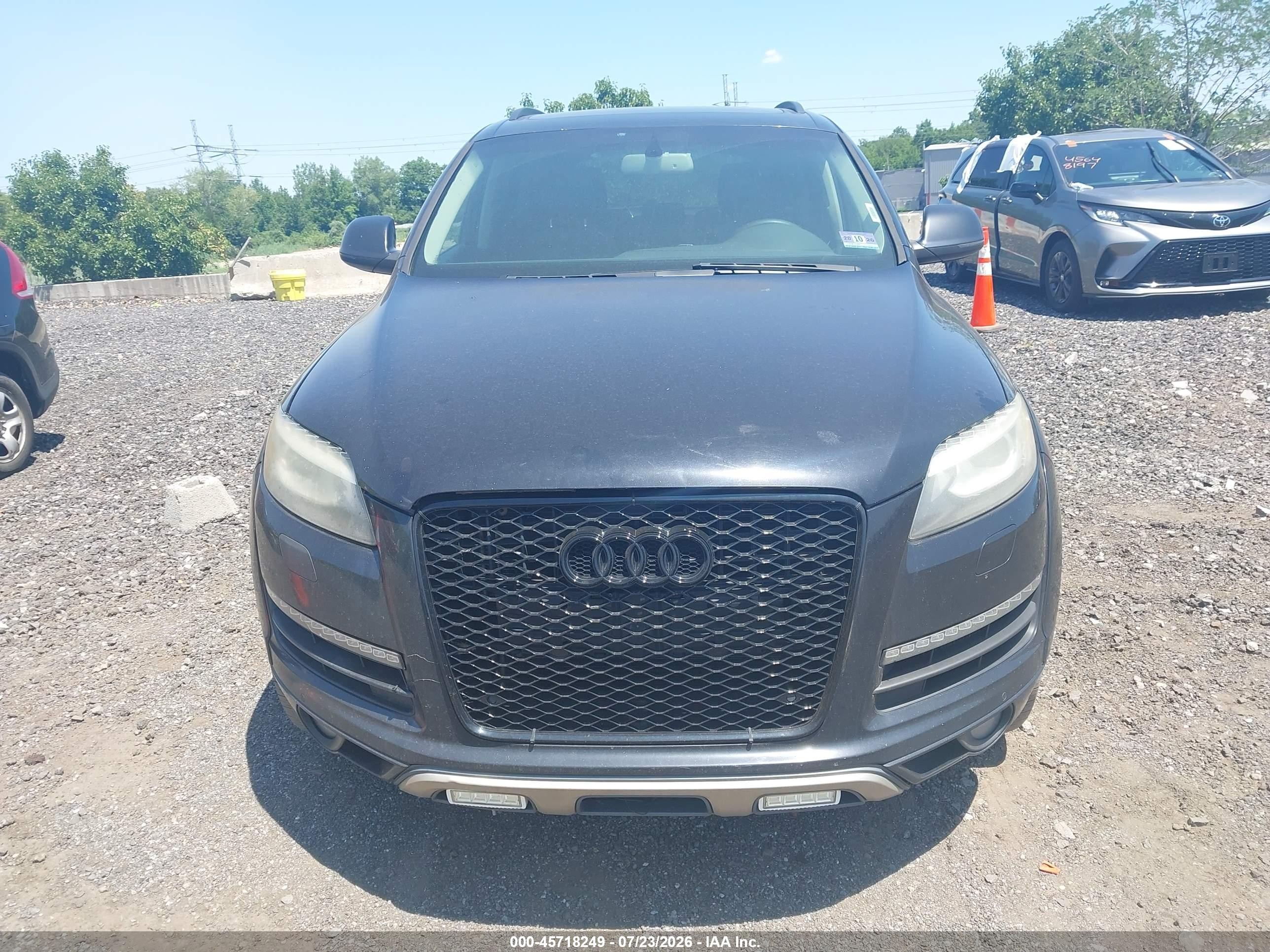 2015 Audi Q7 3.0 Tdi Premium Черный vin: WA1LMAFE3FD022077