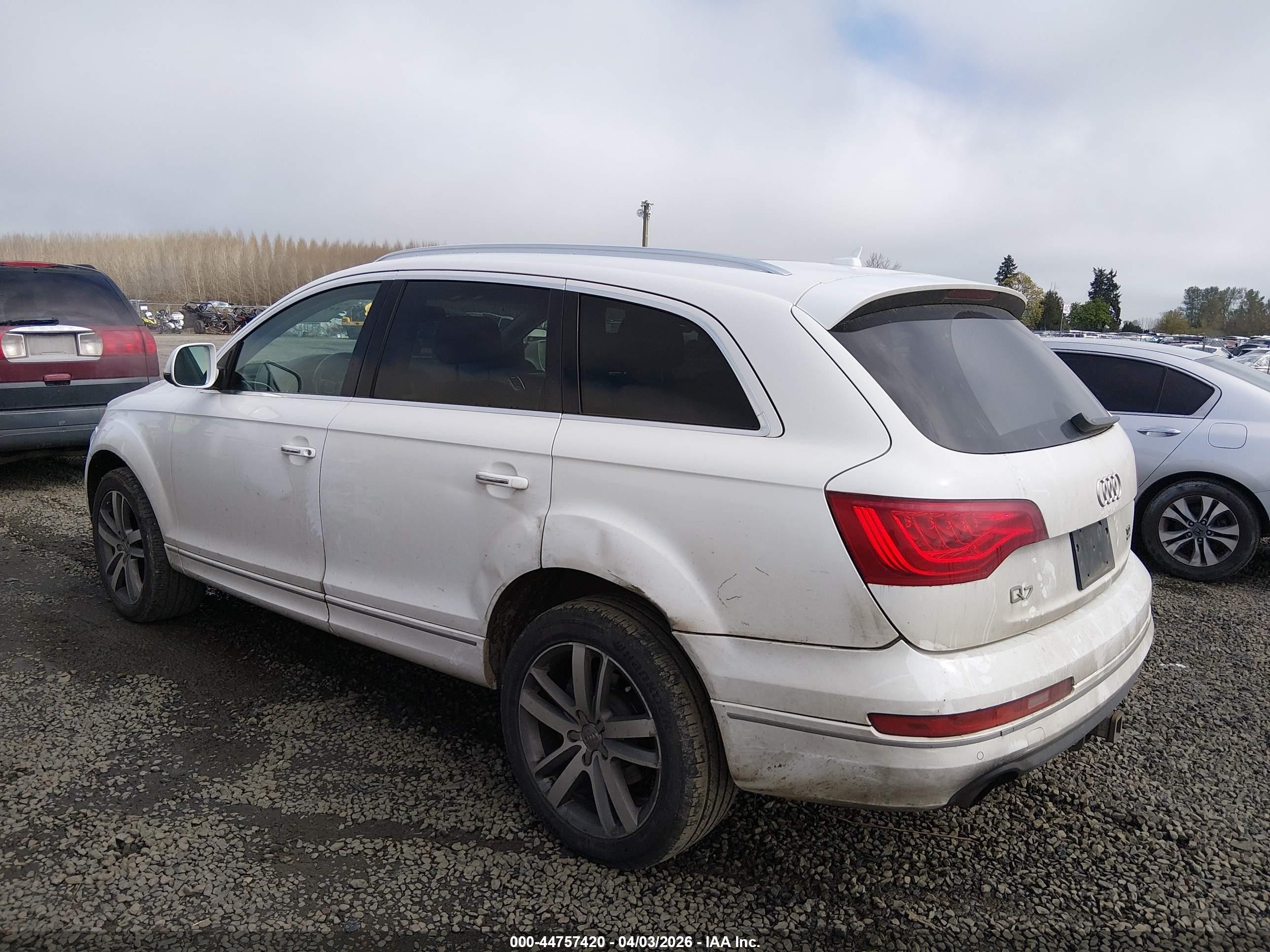 2011 Audi Q7 3.0 Tdi Premium White vin: WA1LMAFE4BD010675