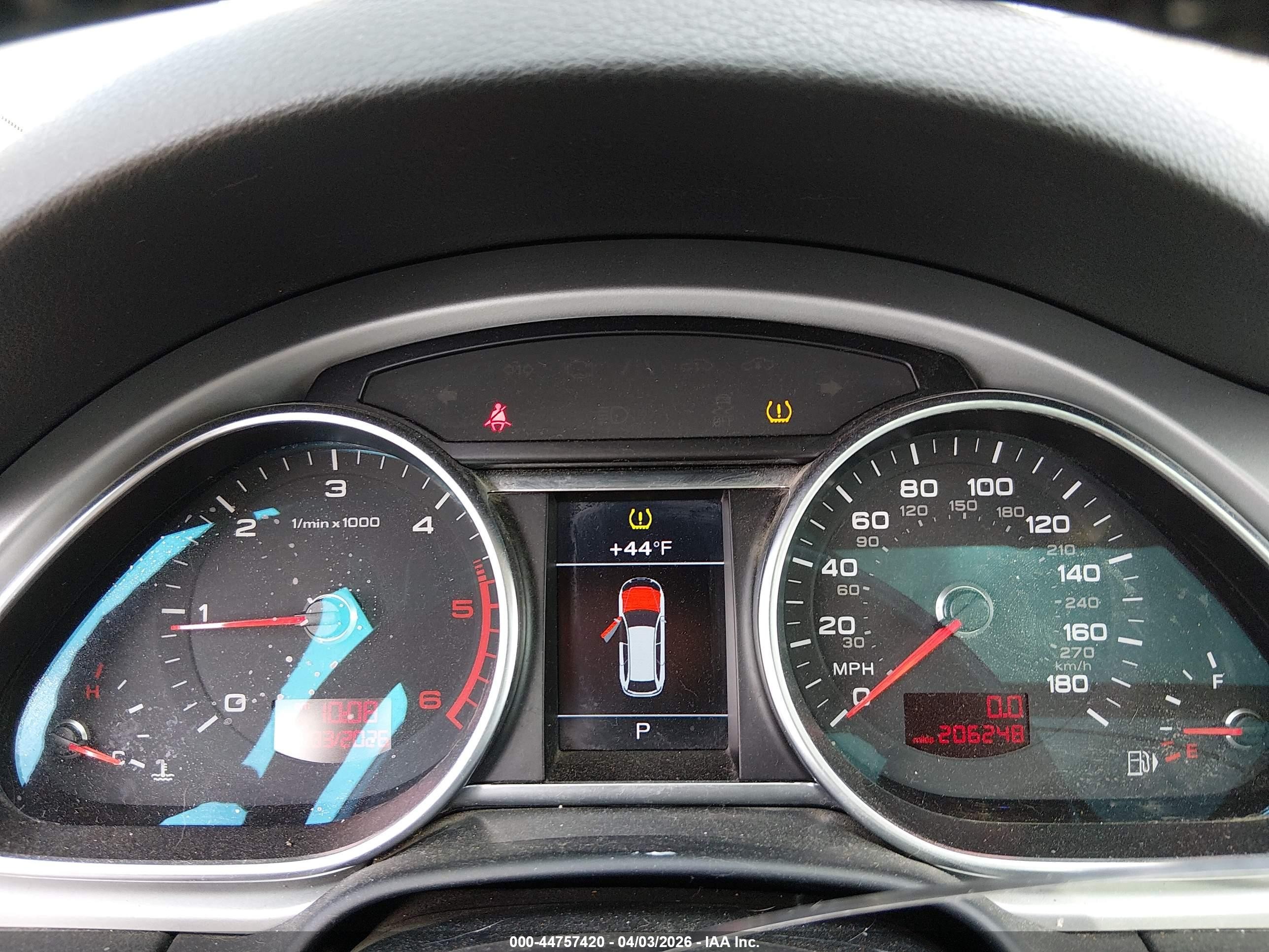2011 Audi Q7 3.0 Tdi Premium White vin: WA1LMAFE4BD010675