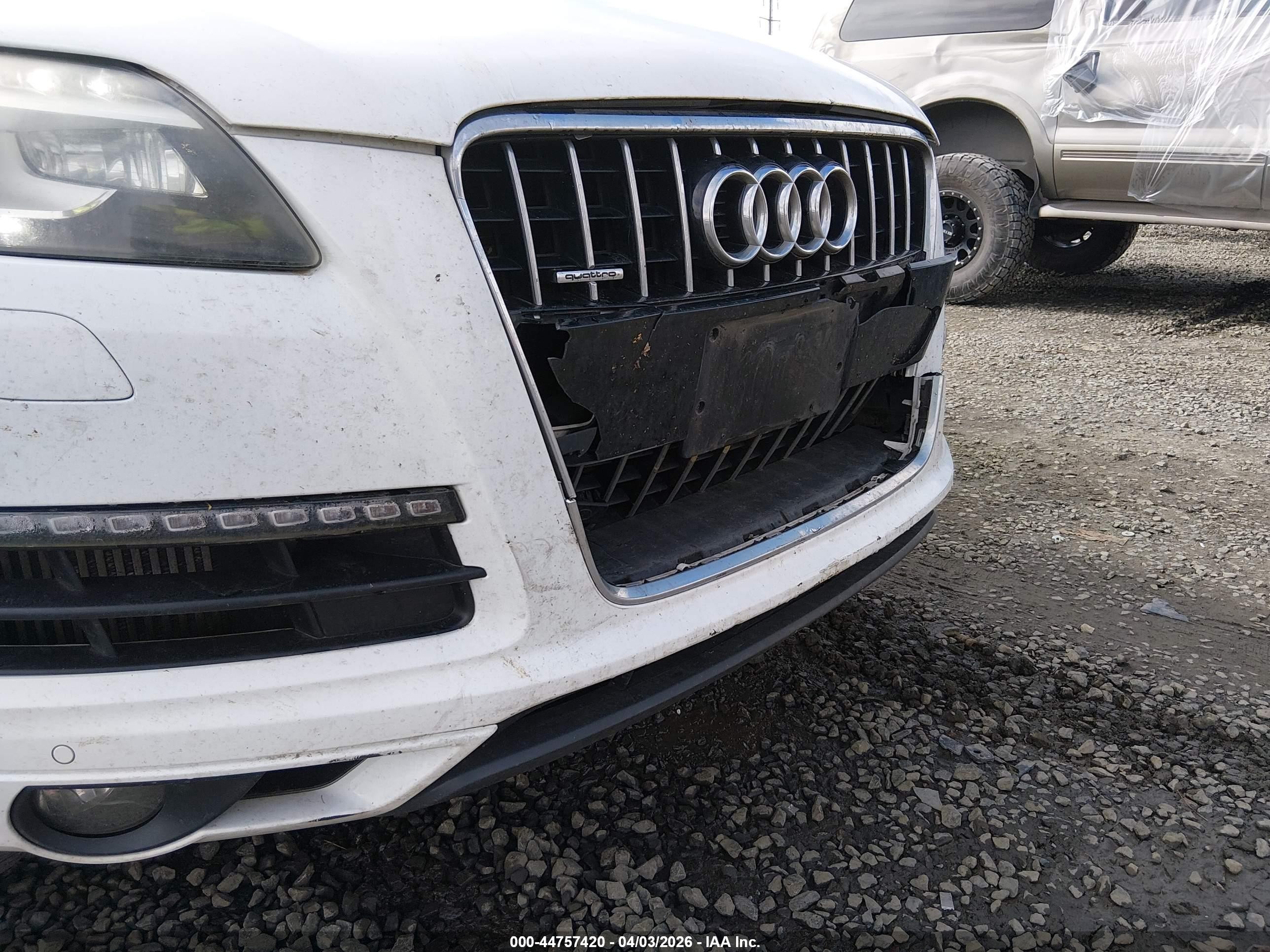 2011 Audi Q7 3.0 Tdi Premium White vin: WA1LMAFE4BD010675