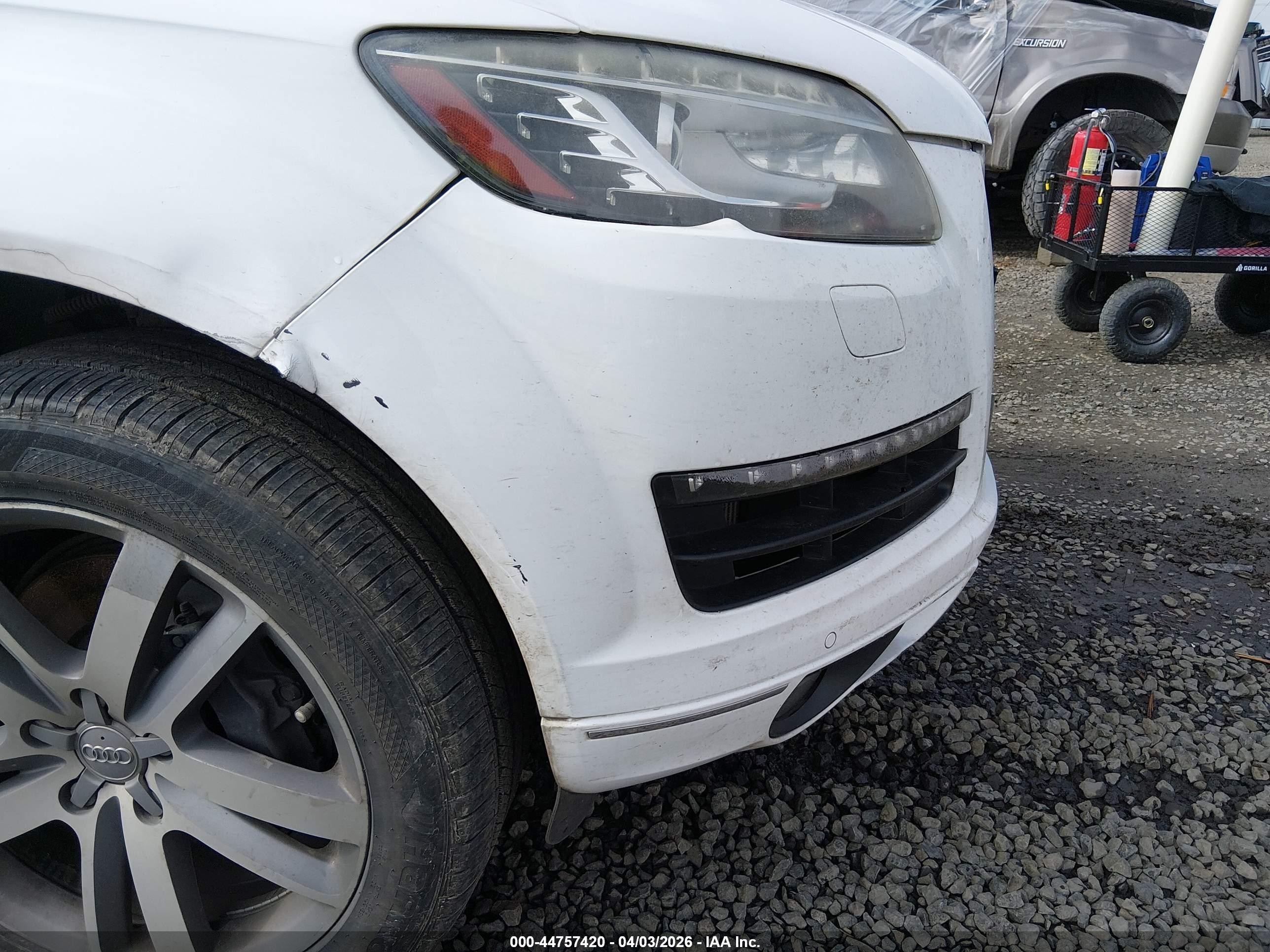 2011 Audi Q7 3.0 Tdi Premium White vin: WA1LMAFE4BD010675