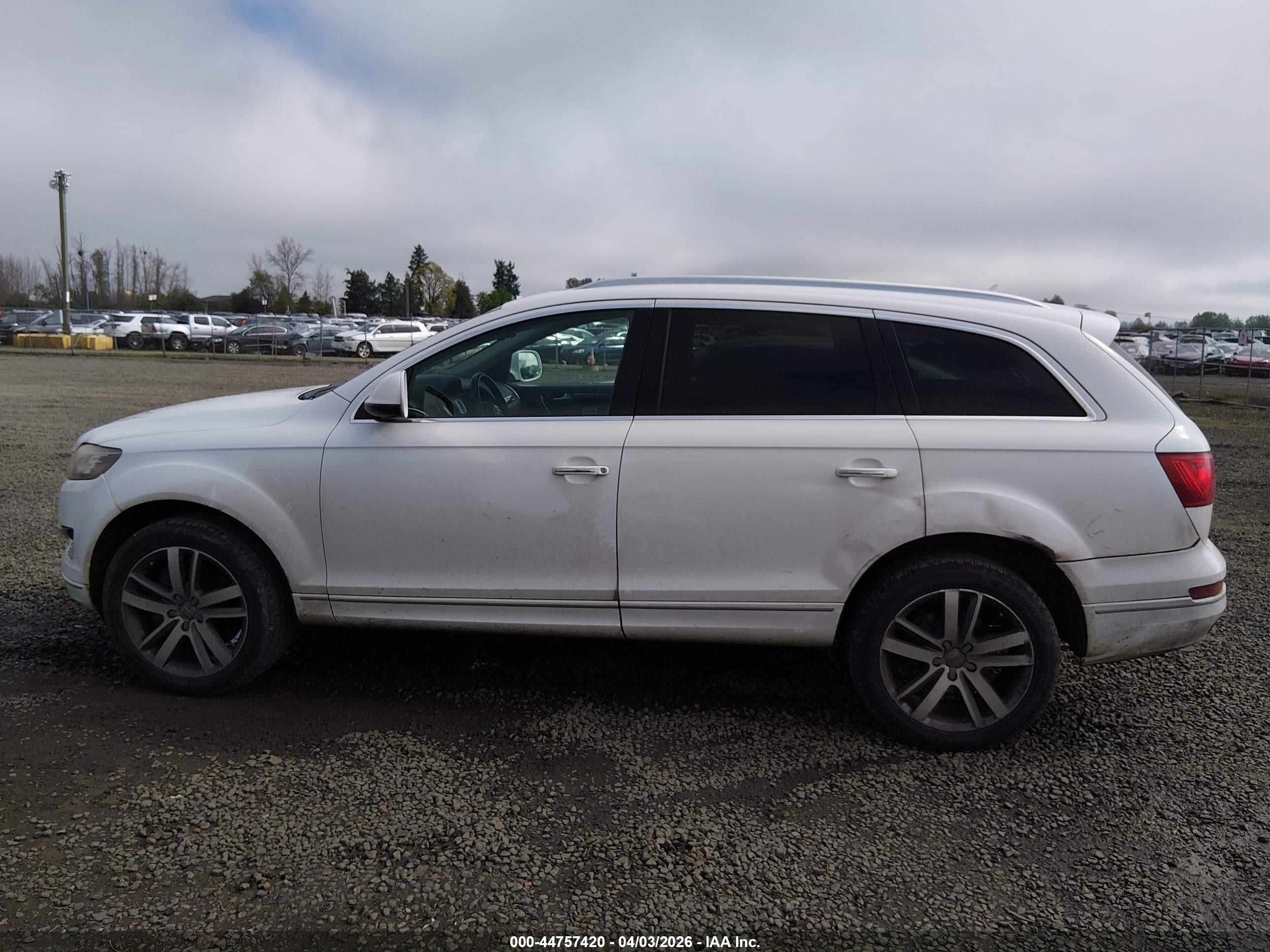 2011 Audi Q7 3.0 Tdi Premium White vin: WA1LMAFE4BD010675