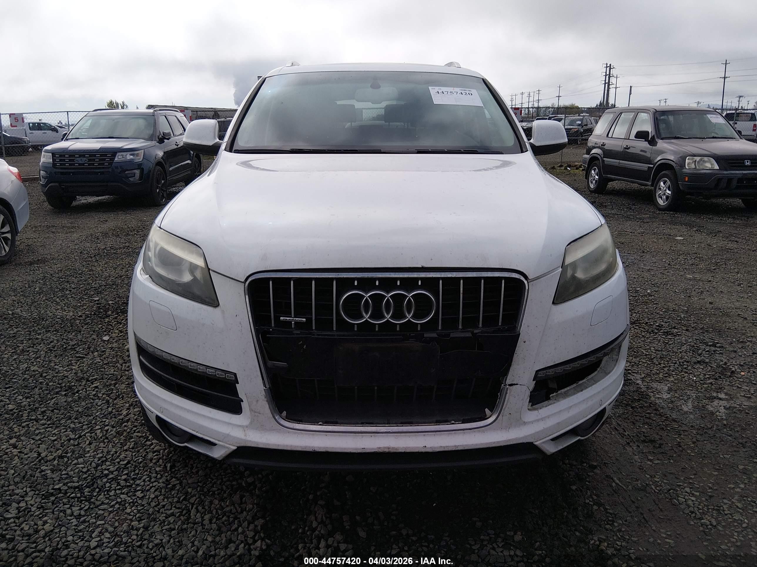 2011 Audi Q7 3.0 Tdi Premium White vin: WA1LMAFE4BD010675
