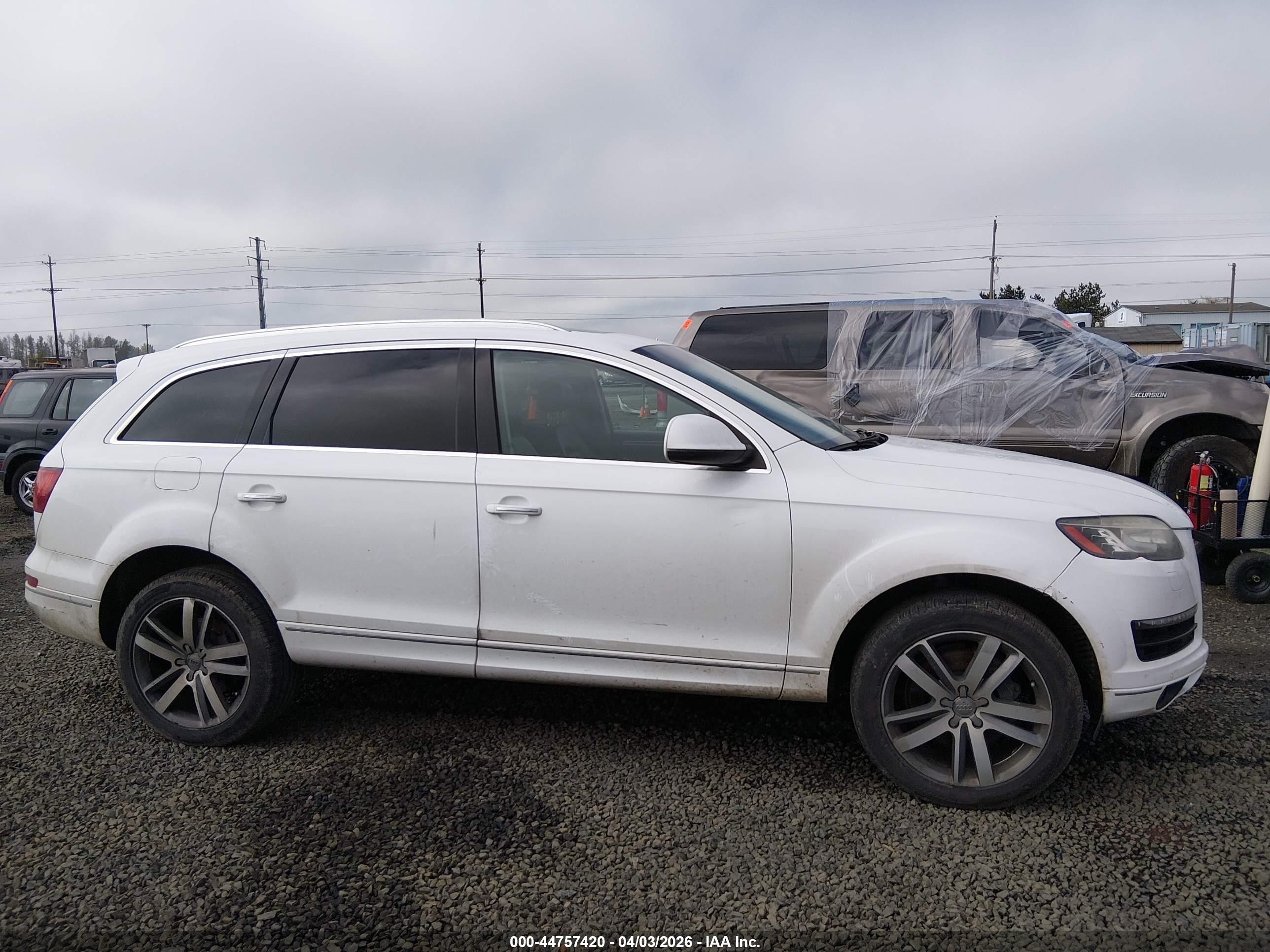 2011 Audi Q7 3.0 Tdi Premium White vin: WA1LMAFE4BD010675