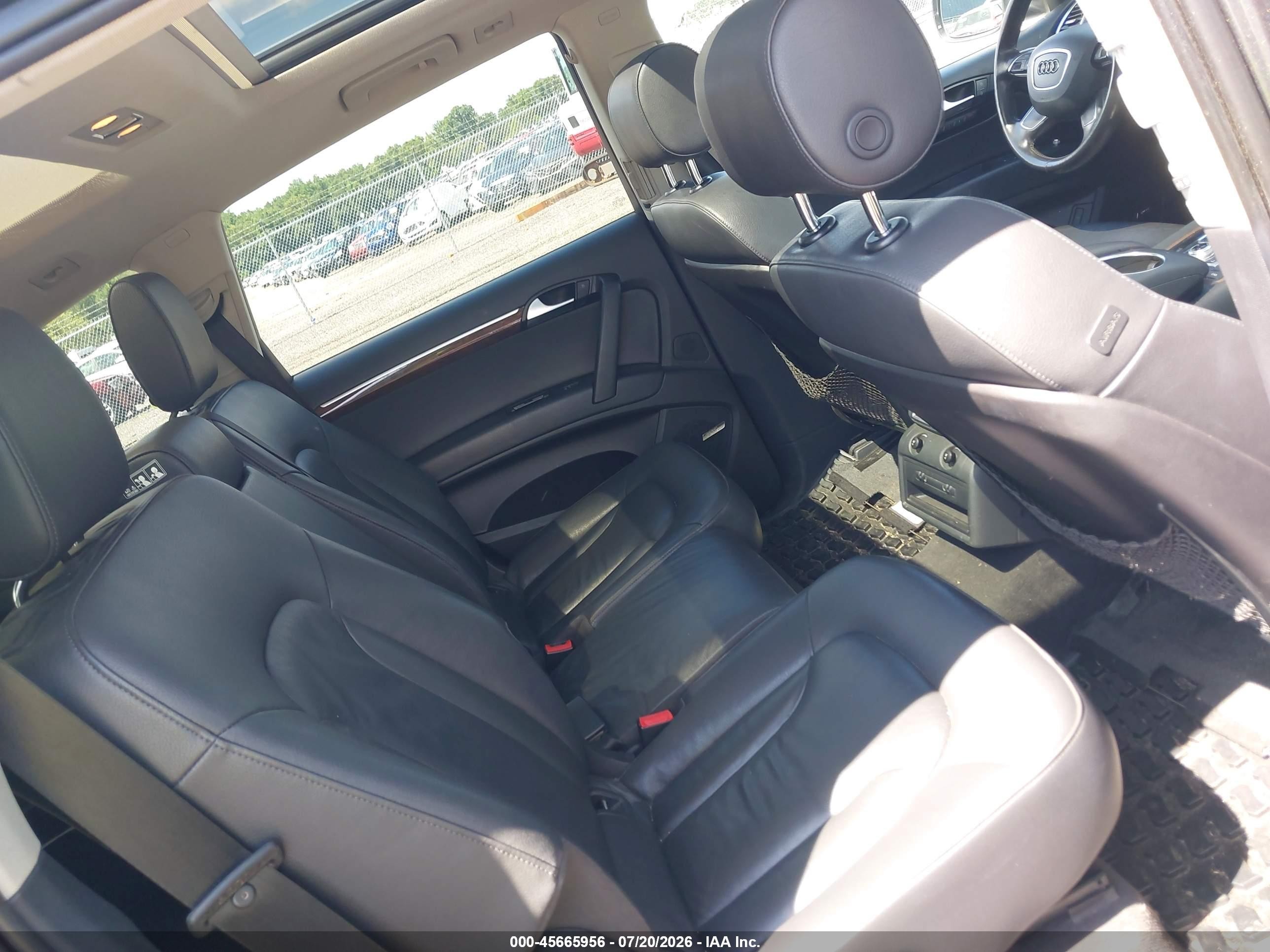 2012 Audi Q7 3.0 Tdi Premium Gray vin: WA1LMAFE4CD007499
