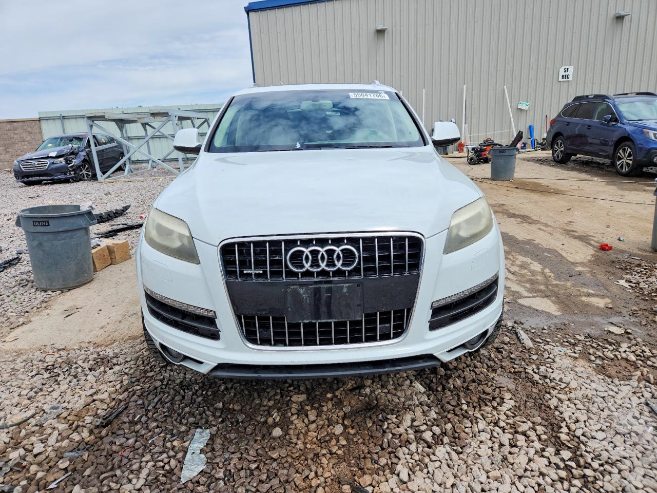 2013 Audi Q7 Premium Plus White vin: WA1LMAFE4DD005298