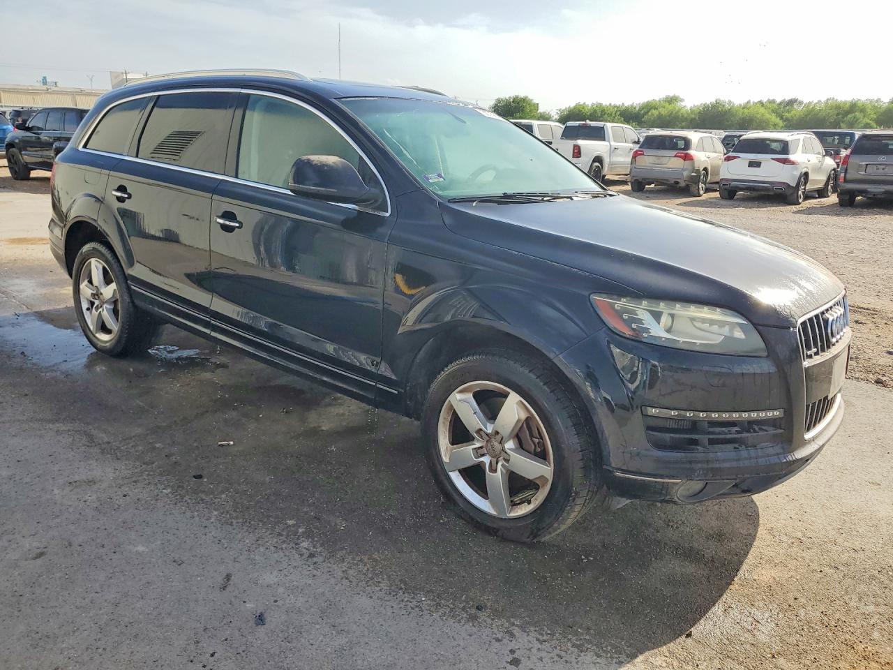 2015 Audi Q7 Tdi Premium Plus Black vin: WA1LMAFE4FD025280