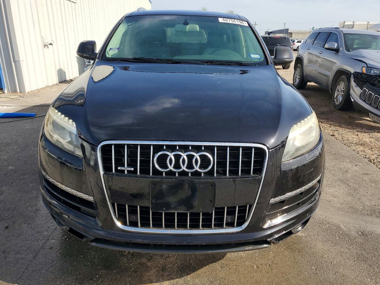 2015 Audi Q7 Tdi Premium Plus Black vin: WA1LMAFE4FD025280