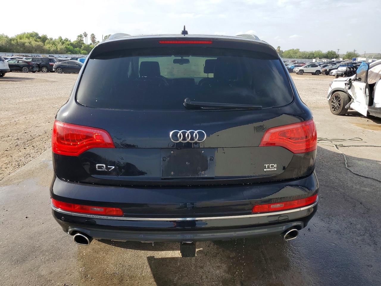 2015 Audi Q7 Tdi Premium Plus Black vin: WA1LMAFE4FD025280