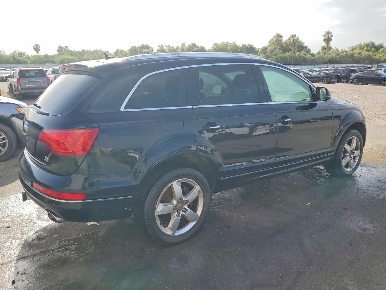 2015 Audi Q7 Tdi Premium Plus Black vin: WA1LMAFE4FD025280