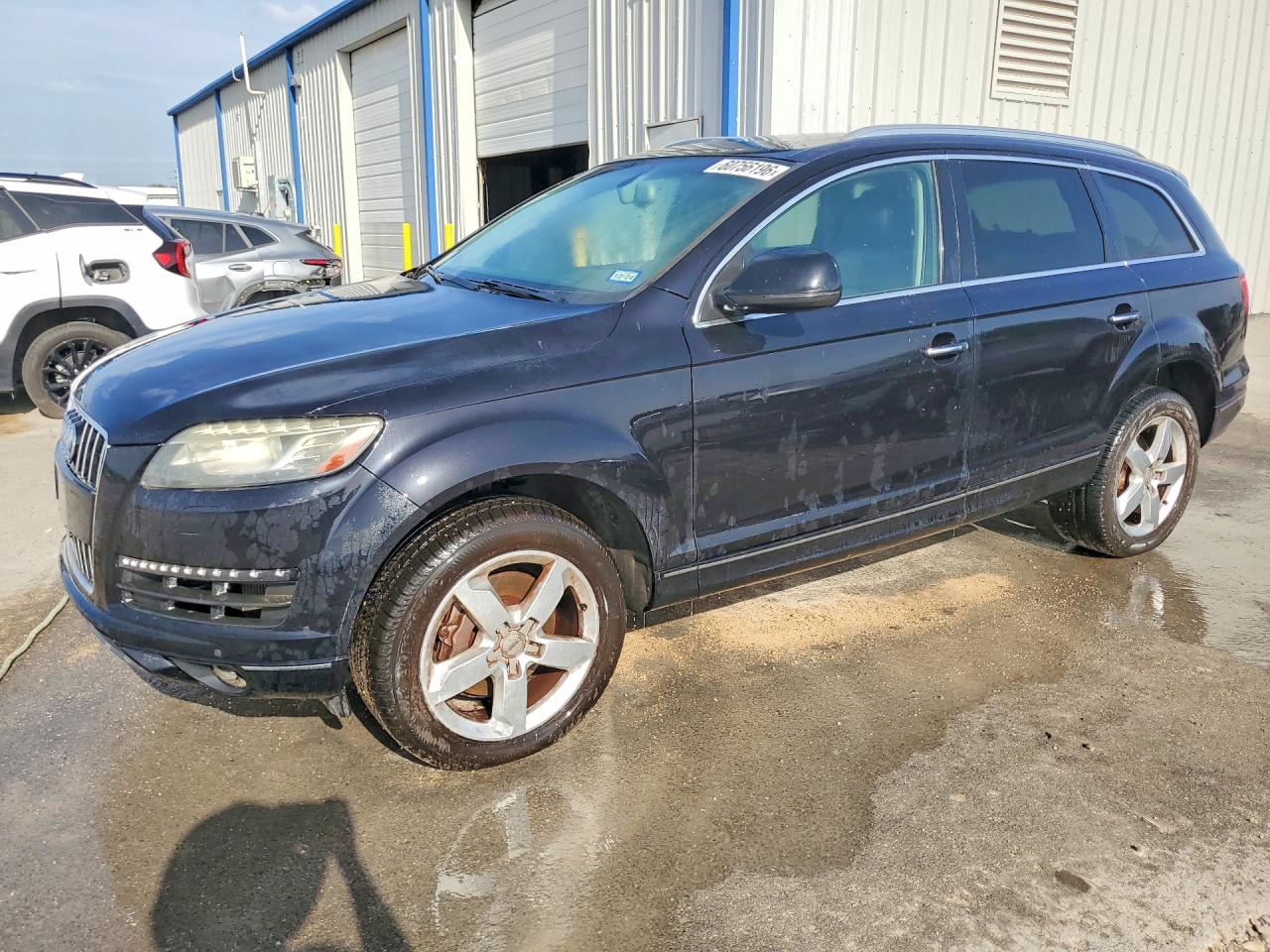 2015 Audi Q7 Tdi Premium Plus Black vin: WA1LMAFE4FD025280