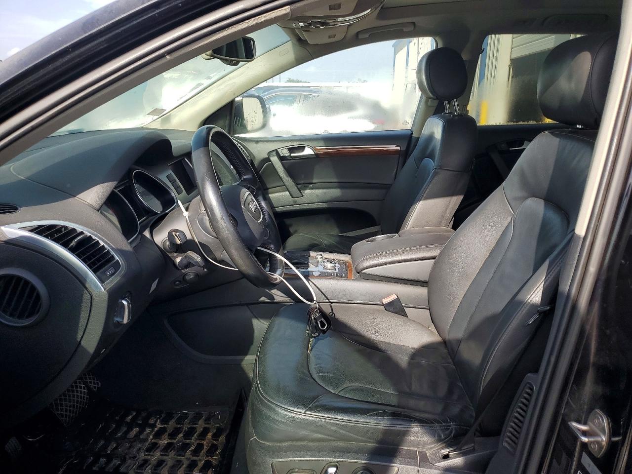 2015 Audi Q7 Tdi Premium Plus Black vin: WA1LMAFE4FD025280