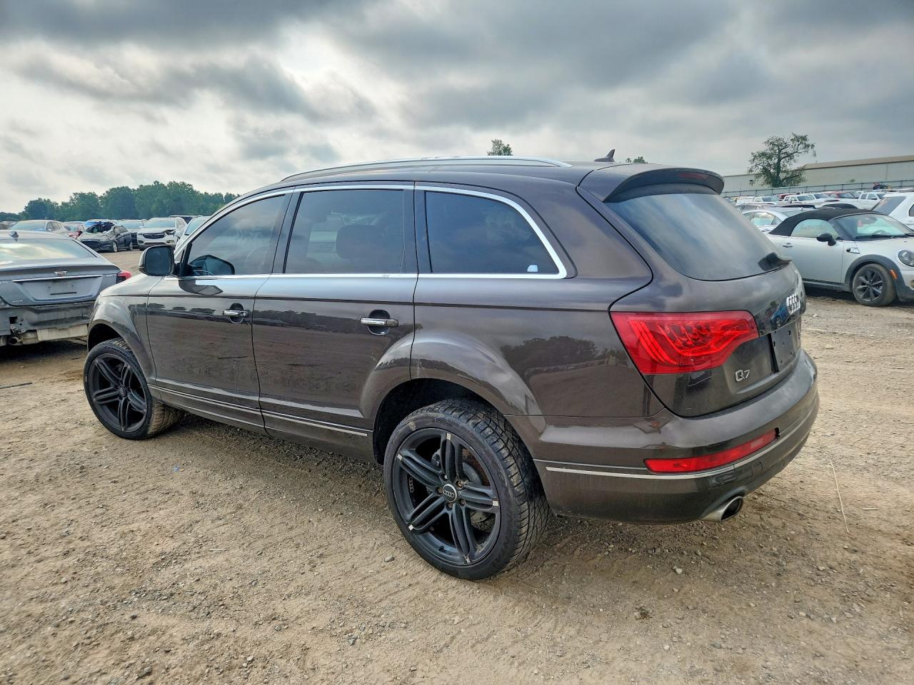 2013 Audi Q7 Premium Plus Brown vin: WA1LMAFE5DD014169
