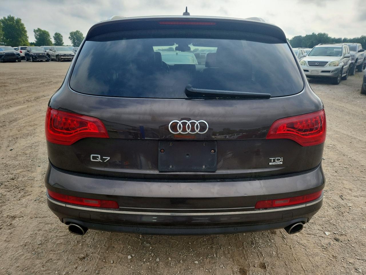 2013 Audi Q7 Premium Plus Brown vin: WA1LMAFE5DD014169