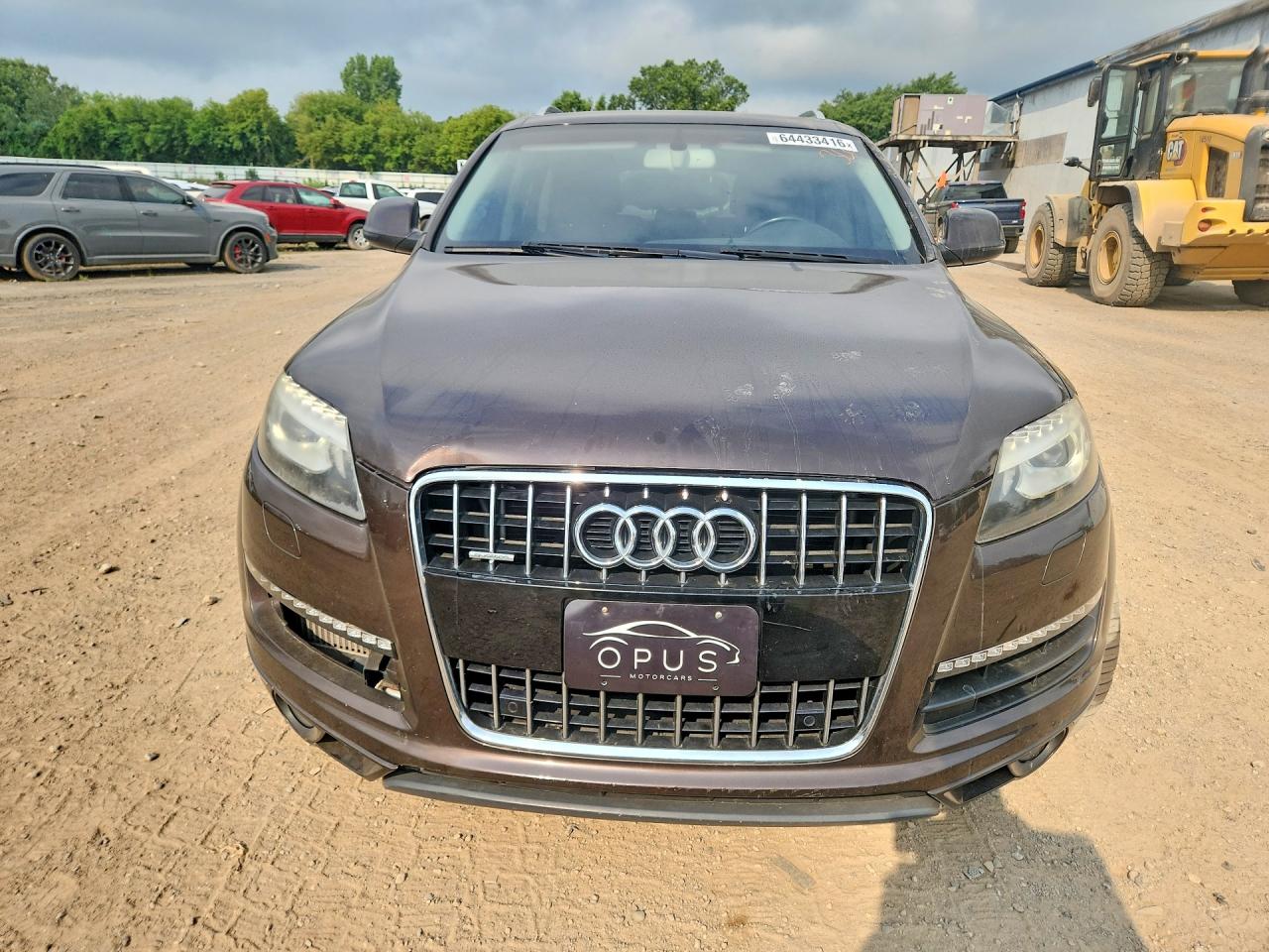 2013 Audi Q7 Premium Plus Brown vin: WA1LMAFE5DD014169