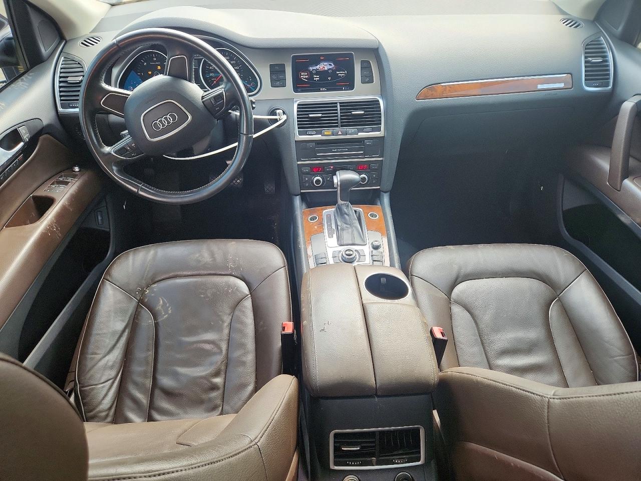 2013 Audi Q7 Premium Plus Brown vin: WA1LMAFE5DD014169