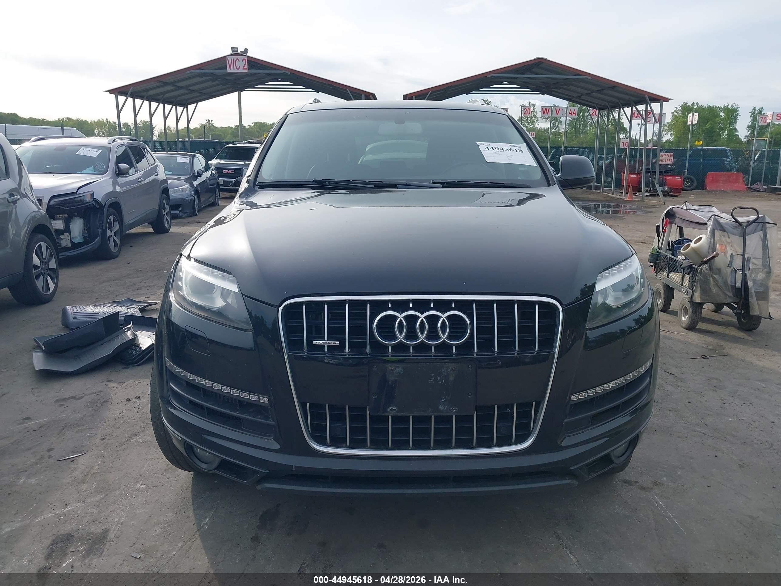 2014 Audi Q7 3.0 Tdi Premium Black vin: WA1LMAFE5ED001679