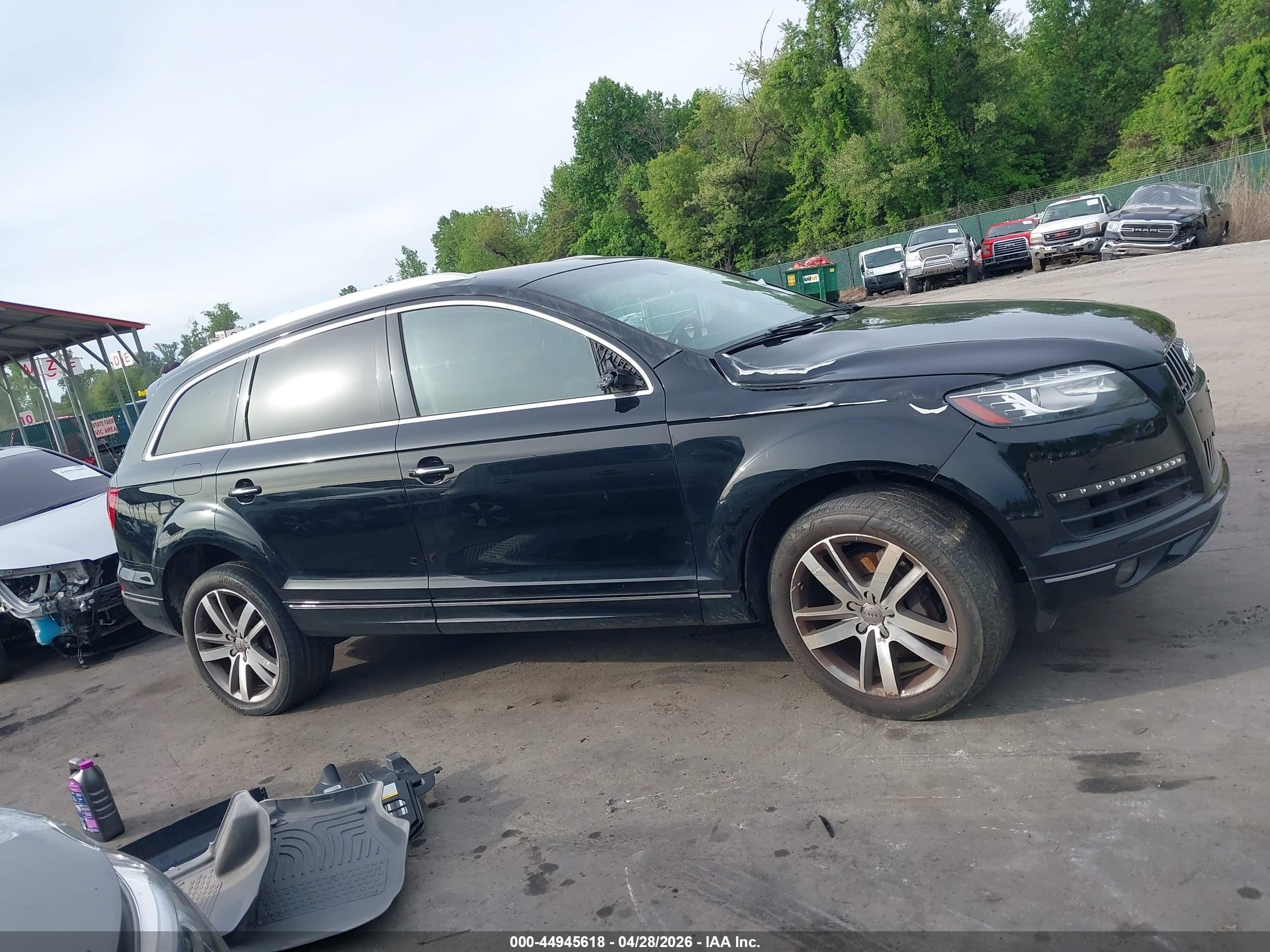 2014 Audi Q7 3.0 Tdi Premium Black vin: WA1LMAFE5ED001679