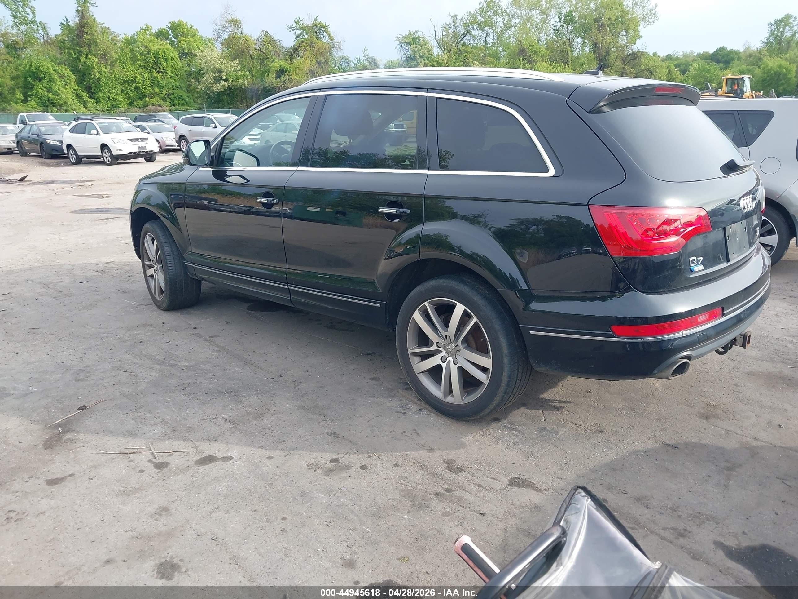 2014 Audi Q7 3.0 Tdi Premium Black vin: WA1LMAFE5ED001679