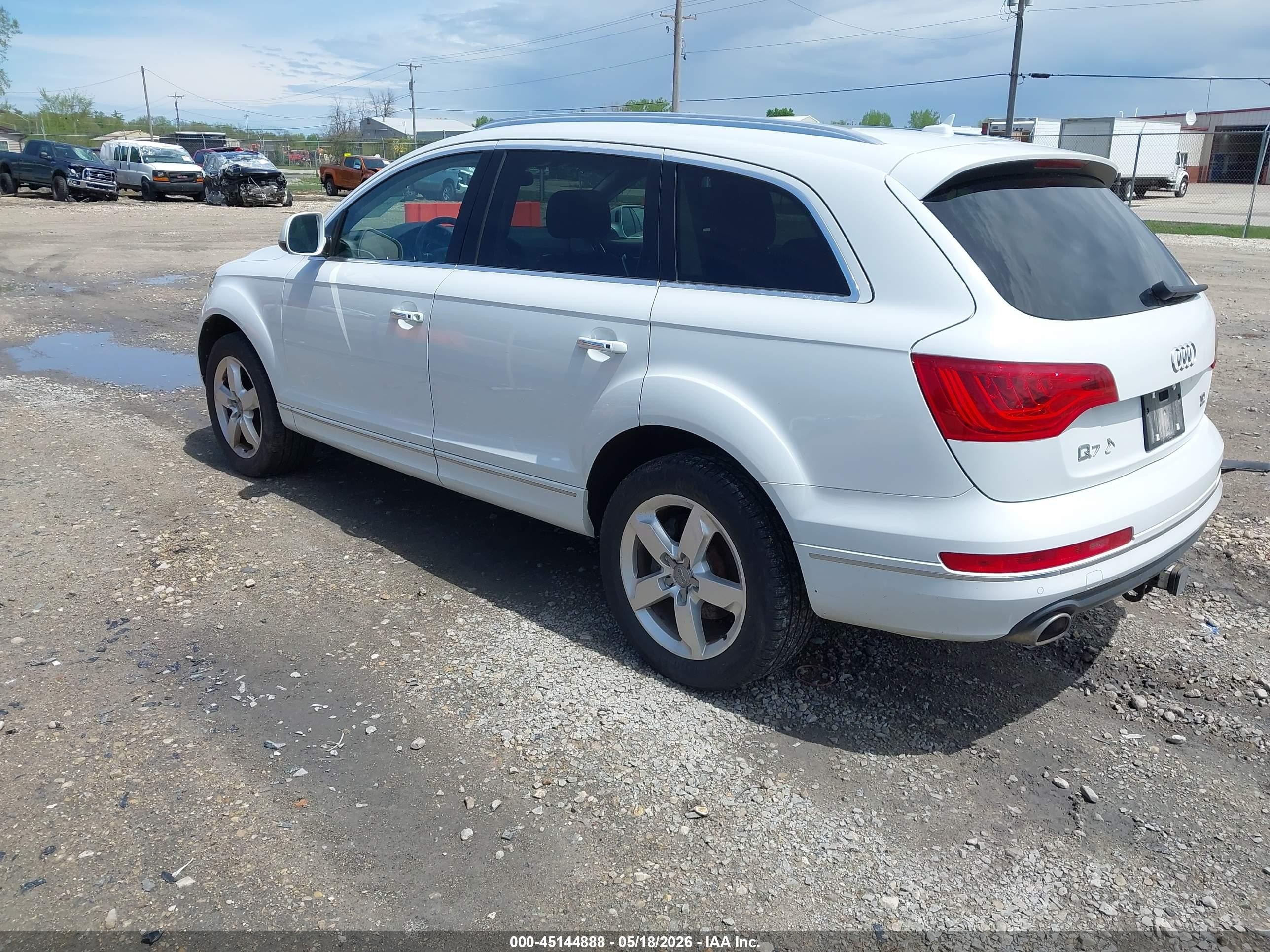 2015 Audi Q7 3.0 Tdi Premium White vin: WA1LMAFE5FD006866