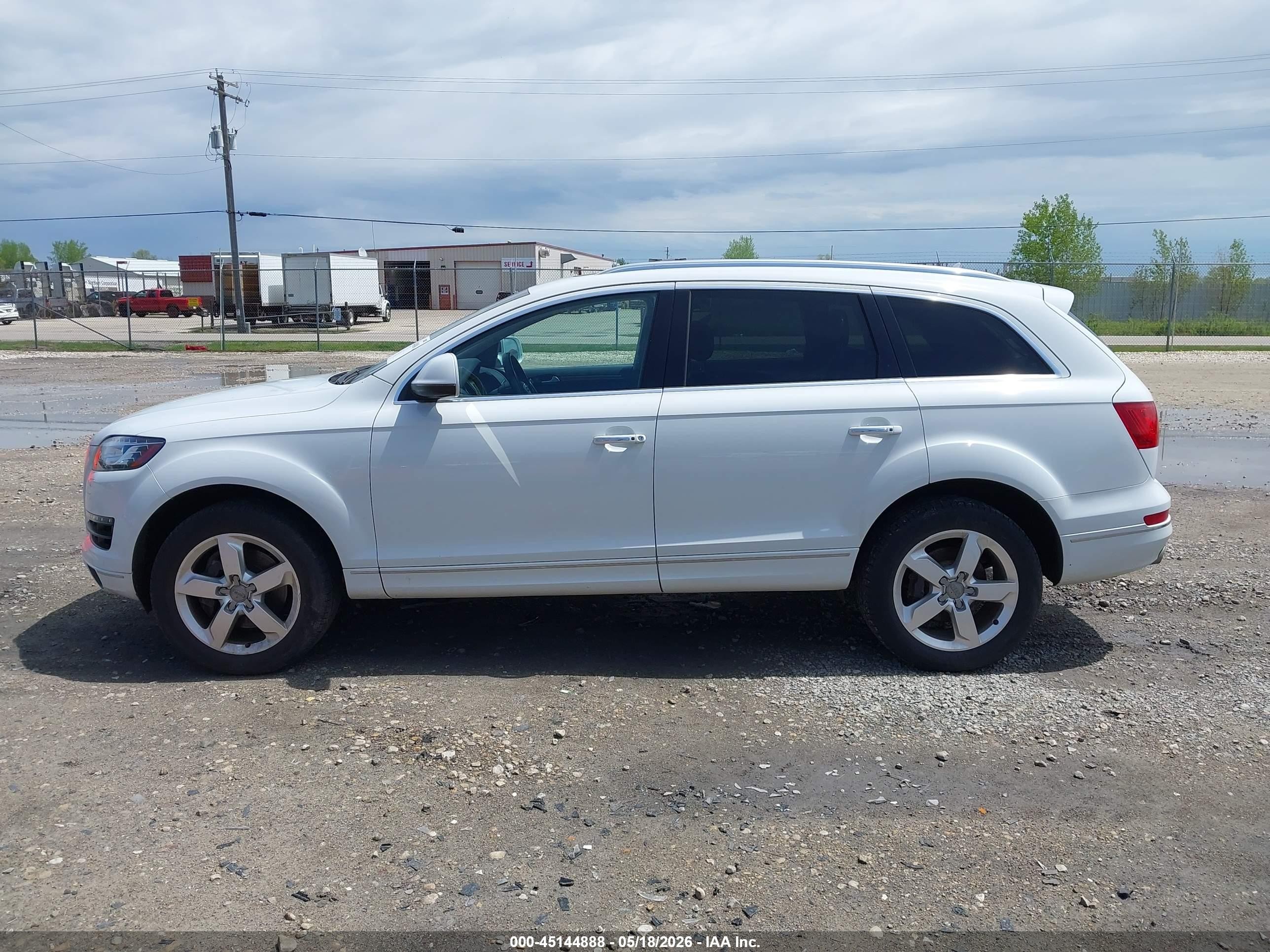 2015 Audi Q7 3.0 Tdi Premium White vin: WA1LMAFE5FD006866