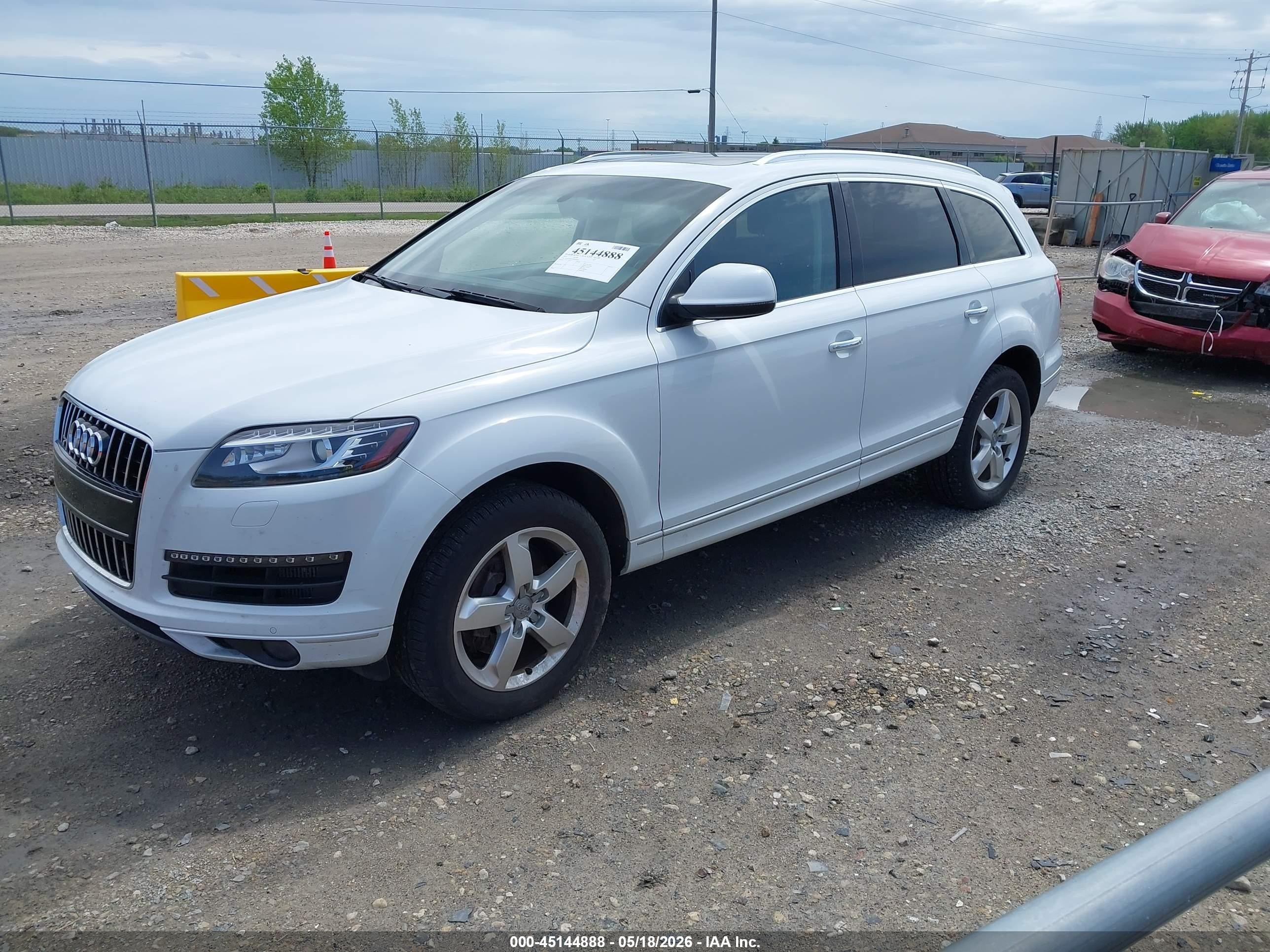 2015 Audi Q7 3.0 Tdi Premium White vin: WA1LMAFE5FD006866