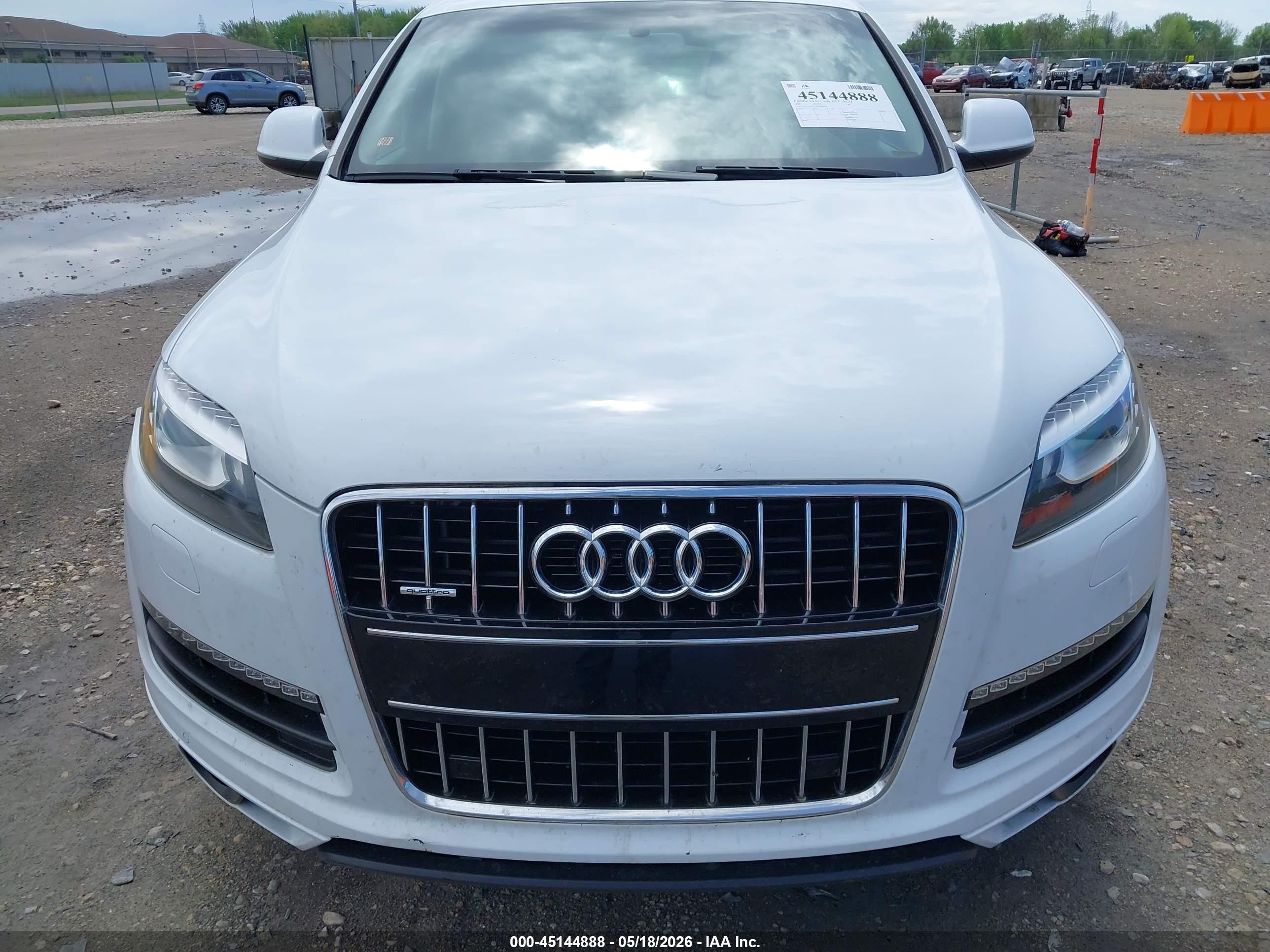 2015 Audi Q7 3.0 Tdi Premium White vin: WA1LMAFE5FD006866