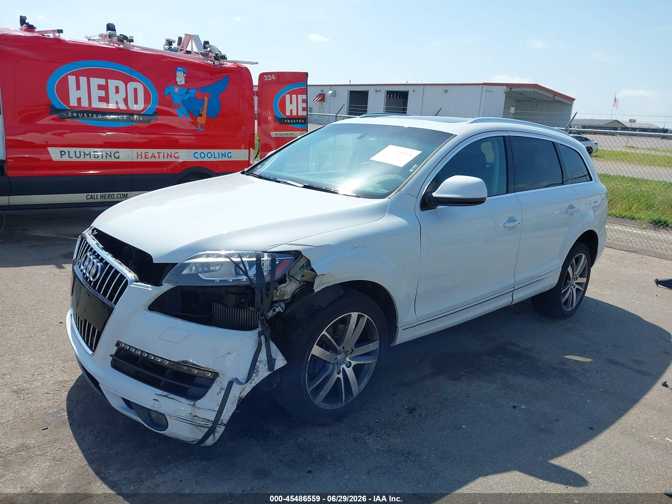 2015 Audi Q7 3.0 Tdi Premium White vin: WA1LMAFE5FD011226