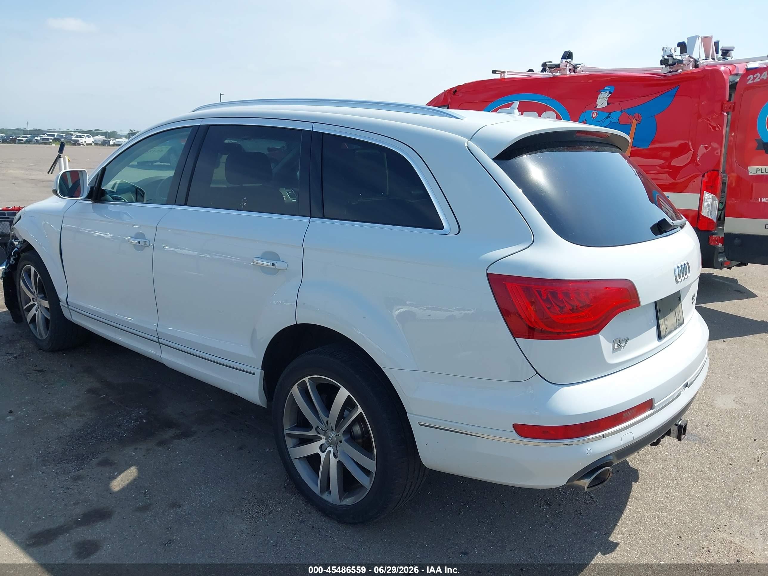 2015 Audi Q7 3.0 Tdi Premium White vin: WA1LMAFE5FD011226