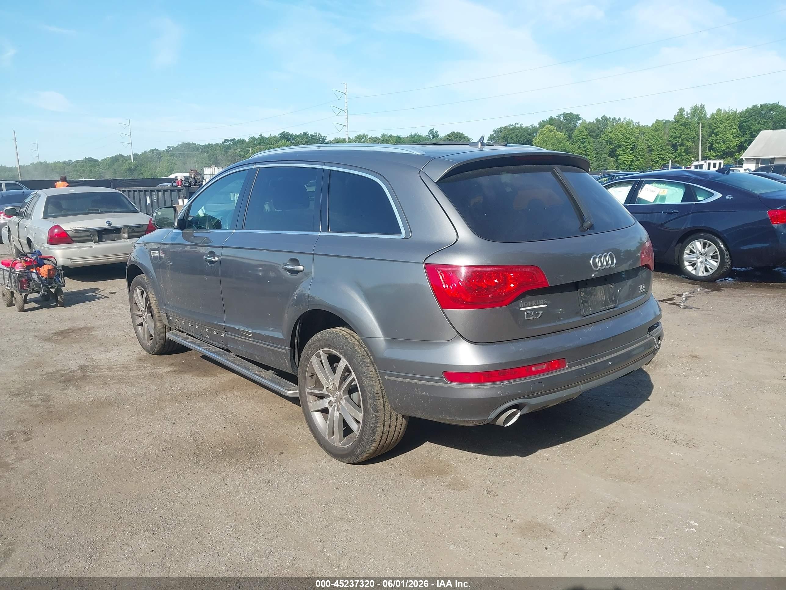 2011 Audi Q7 3.0 Tdi Premium Gray vin: WA1LMAFE6BD001346