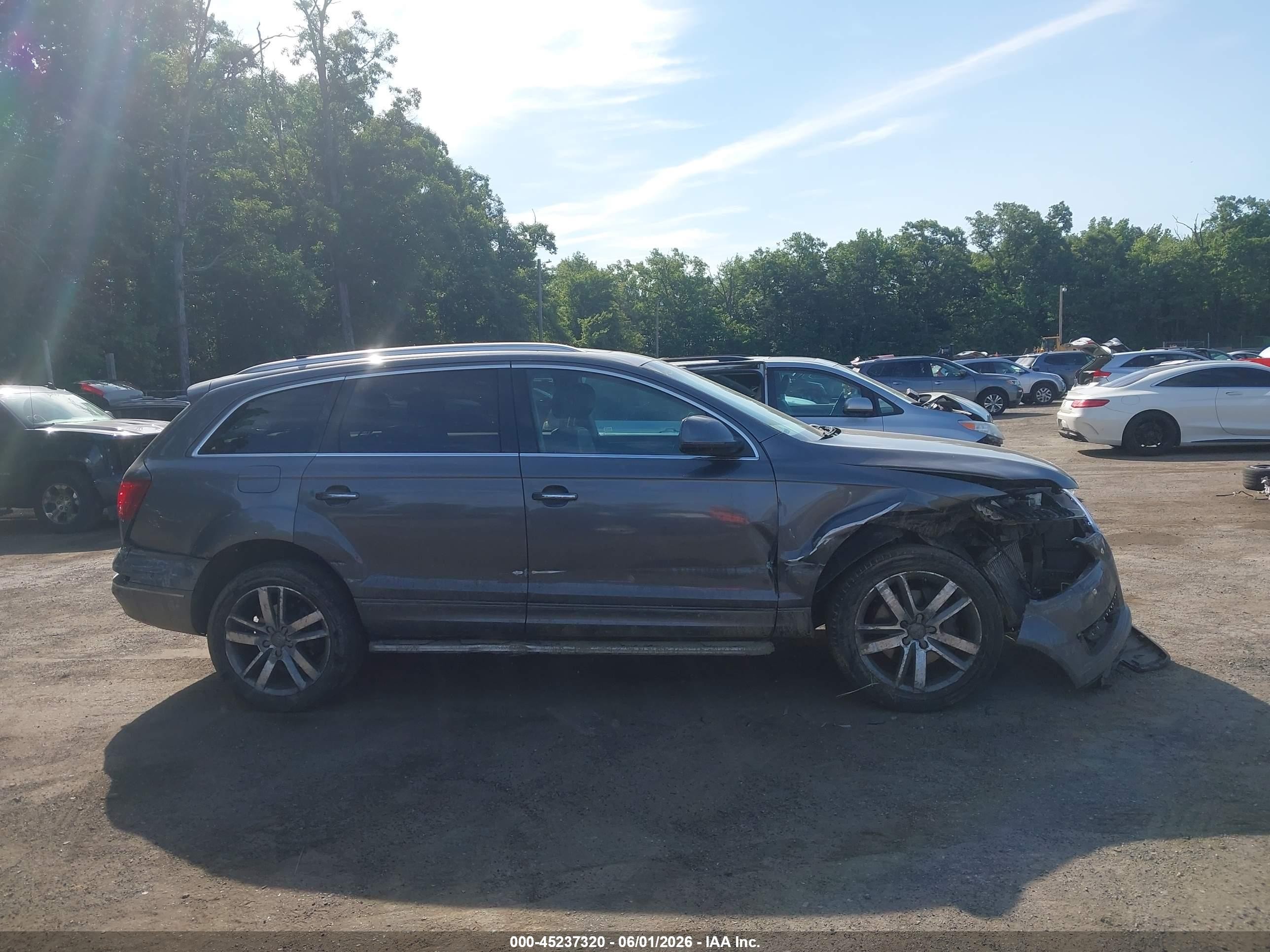 2011 Audi Q7 3.0 Tdi Premium Gray vin: WA1LMAFE6BD001346