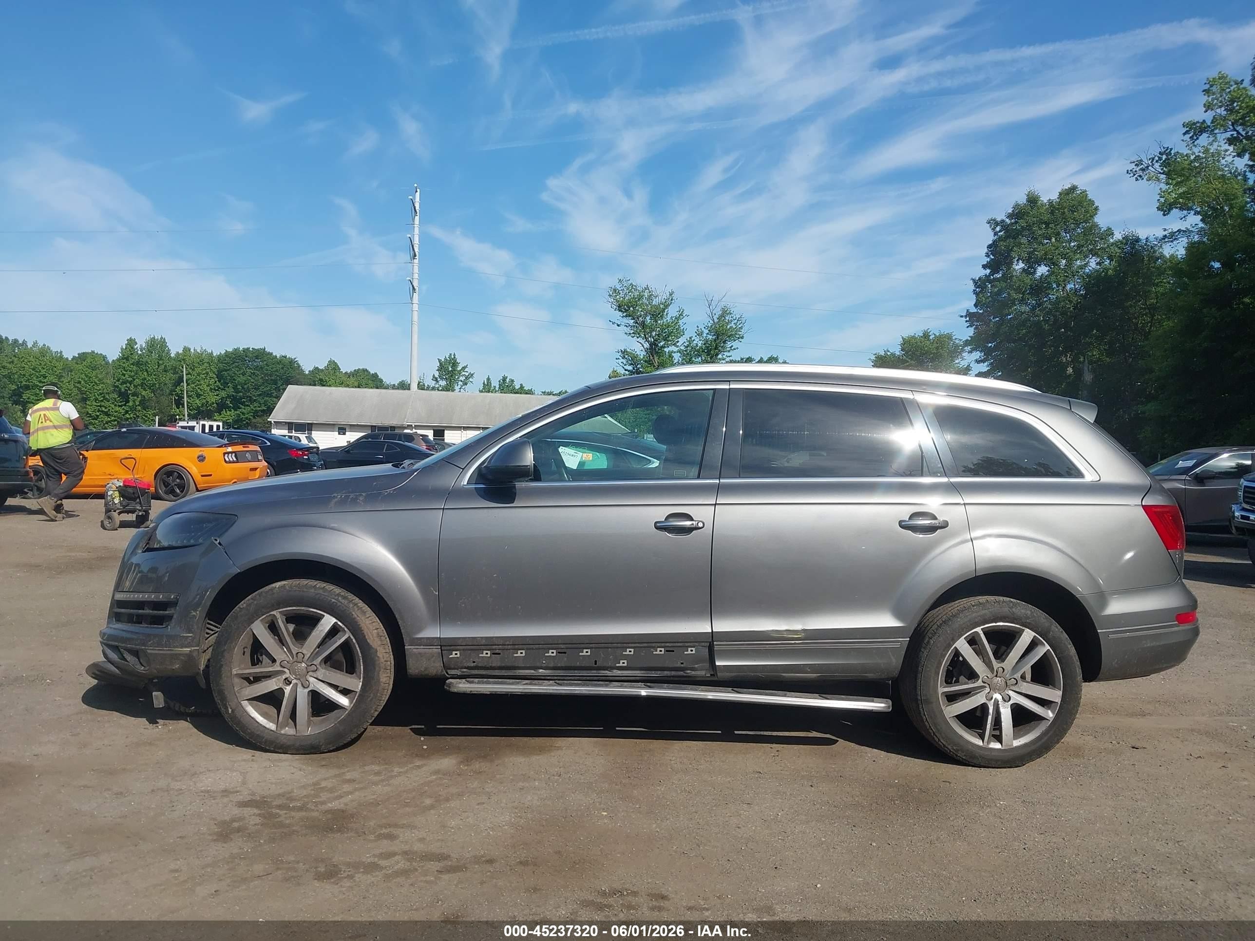 2011 Audi Q7 3.0 Tdi Premium Gray vin: WA1LMAFE6BD001346