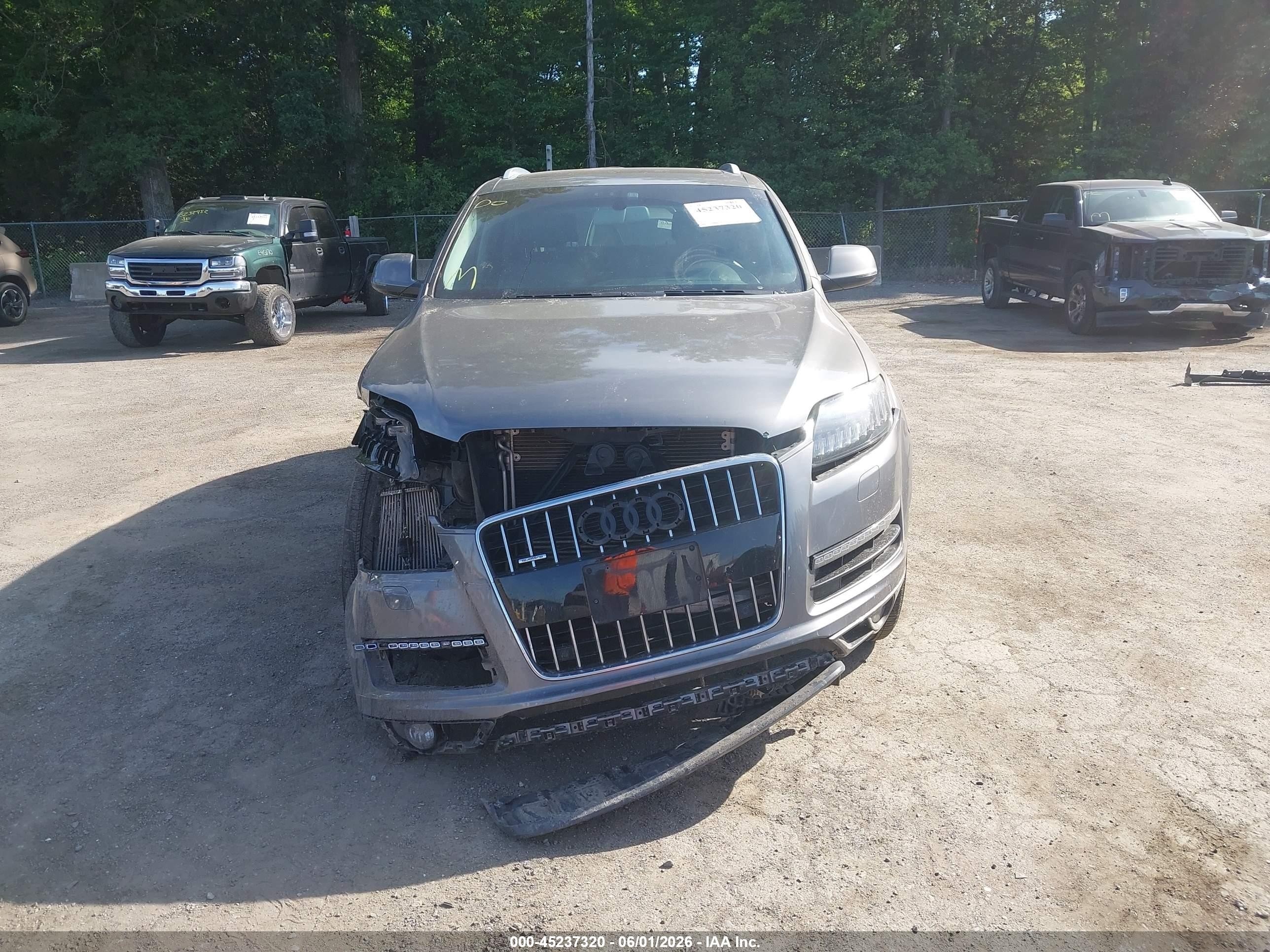 2011 Audi Q7 3.0 Tdi Premium Gray vin: WA1LMAFE6BD001346