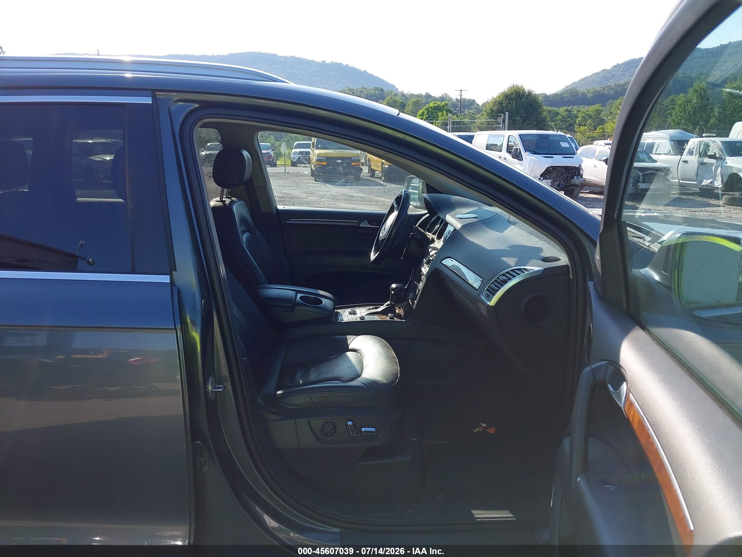 2012 Audi Q7 3.0 Tdi Premium Gray vin: WA1LMAFE6CD008203