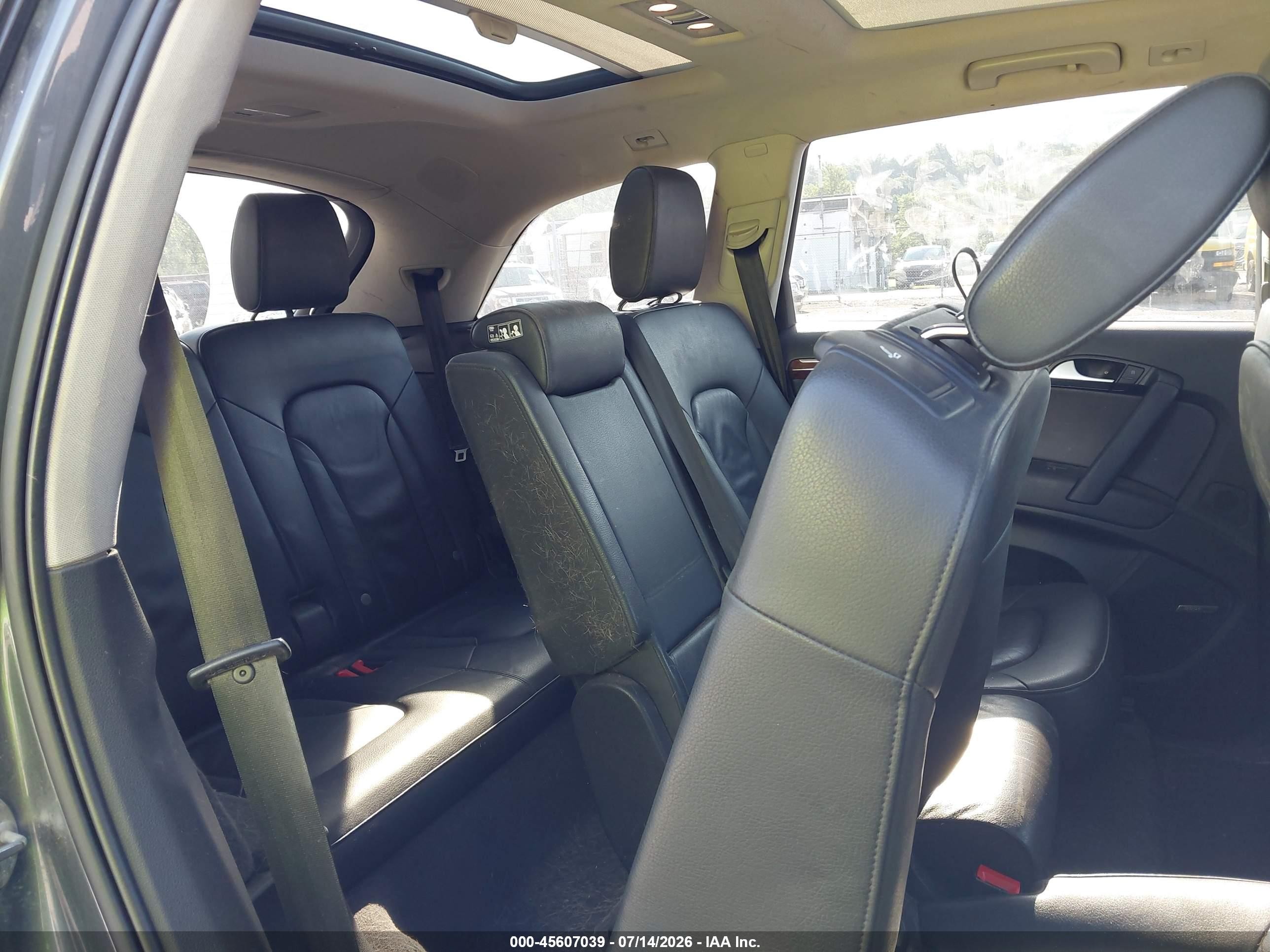 2012 Audi Q7 3.0 Tdi Premium Gray vin: WA1LMAFE6CD008203