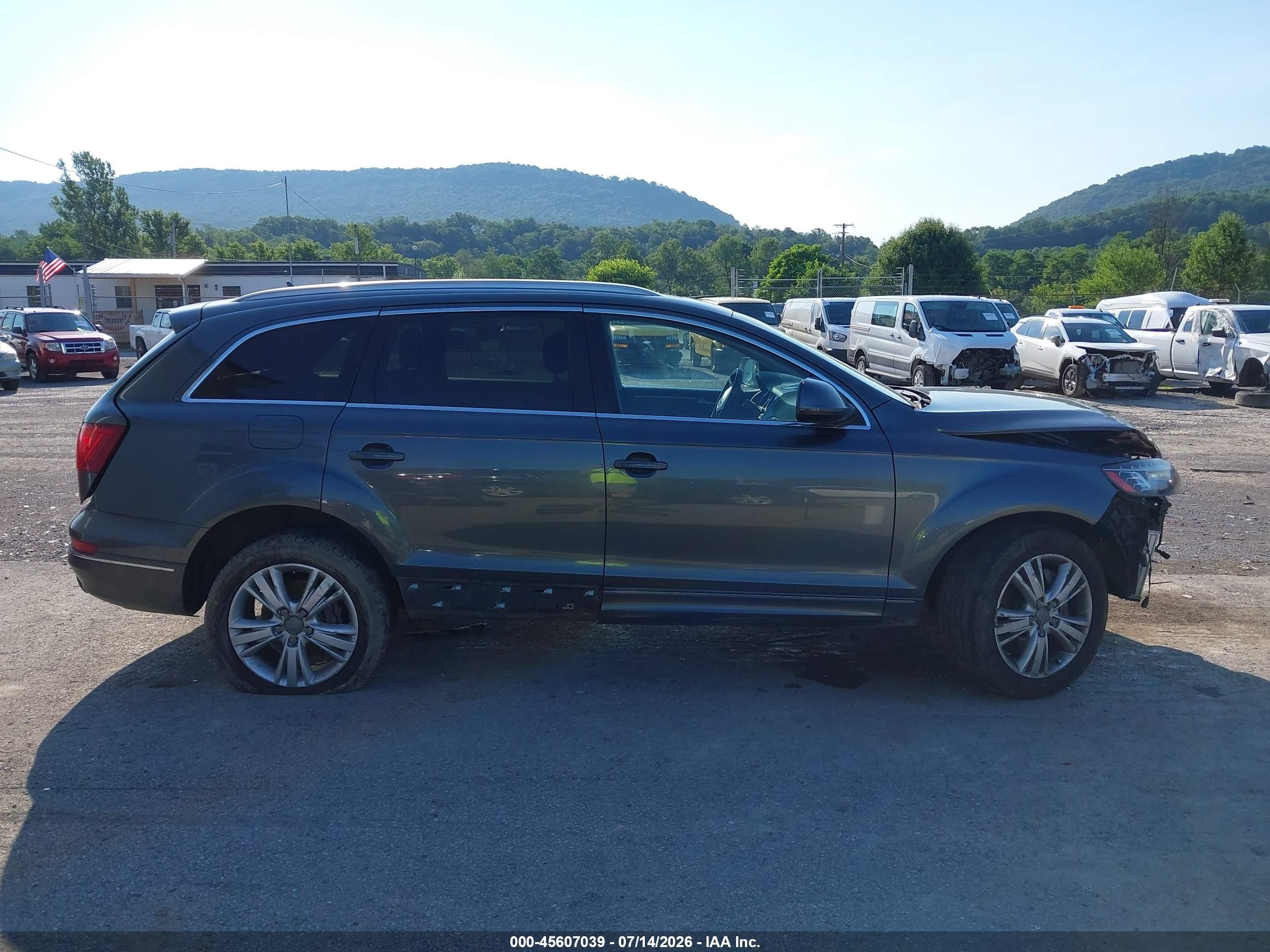 2012 Audi Q7 3.0 Tdi Premium Gray vin: WA1LMAFE6CD008203