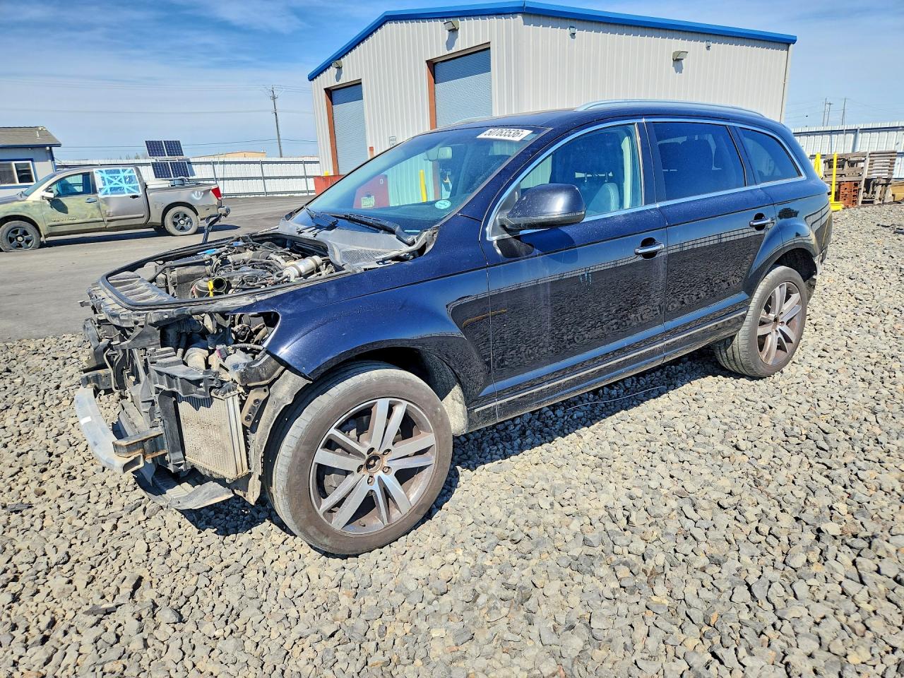 2014 Audi Q7 Premium Plus Black vin: WA1LMAFE6ED004008