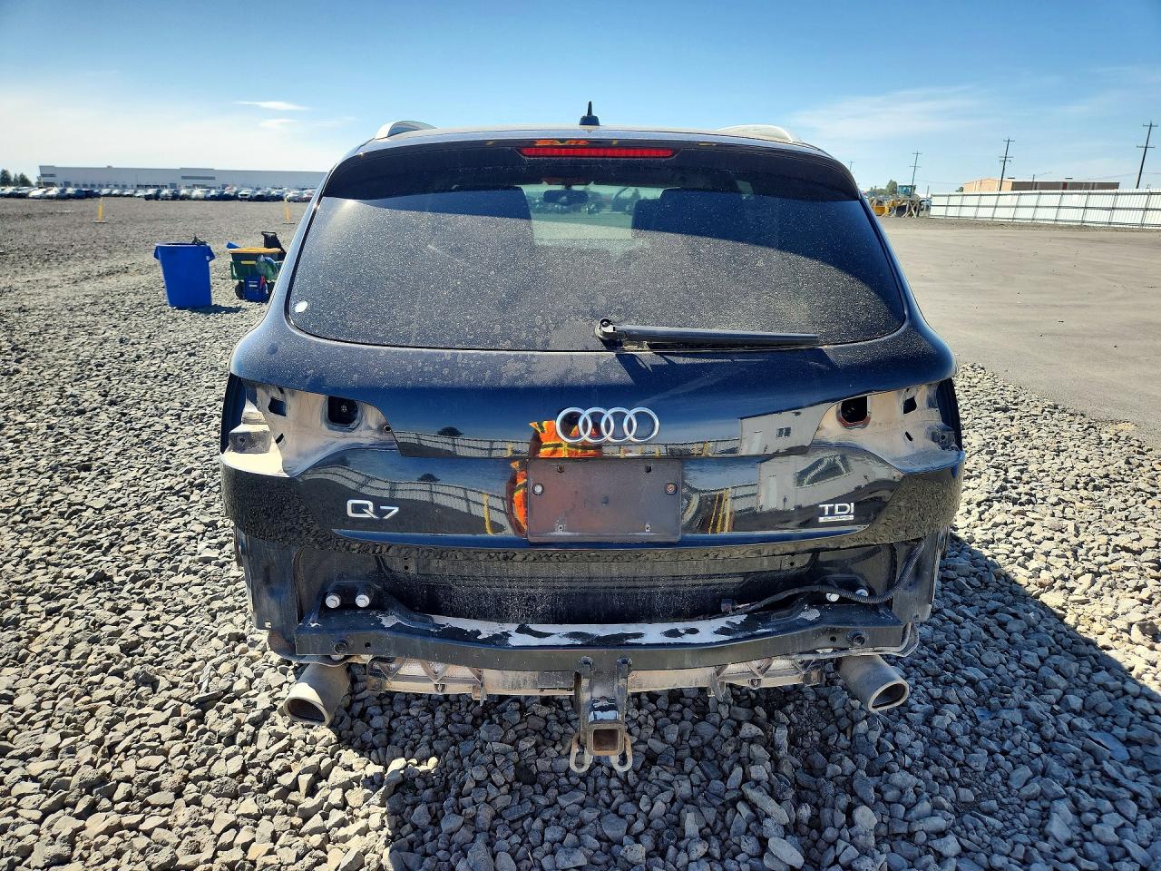 2014 Audi Q7 Premium Plus Black vin: WA1LMAFE6ED004008