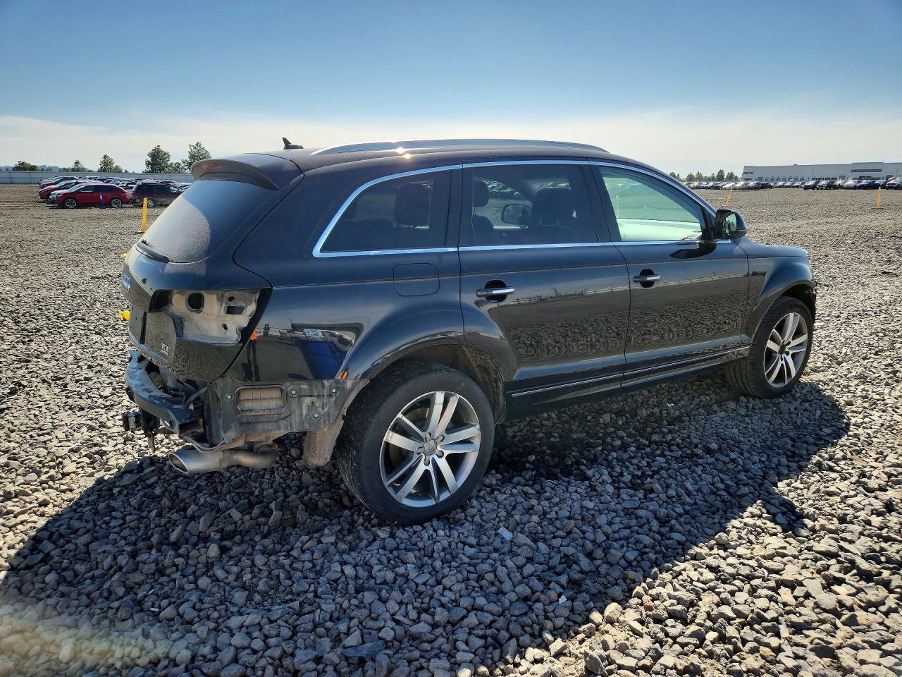 2014 Audi Q7 Premium Plus Black vin: WA1LMAFE6ED004008