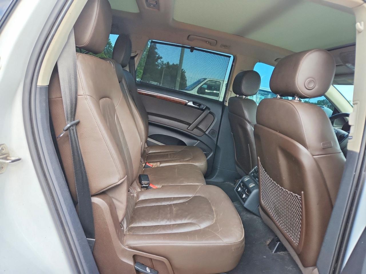 2014 Audi Q7 Premium Plus White vin: WA1LMAFE6ED012612