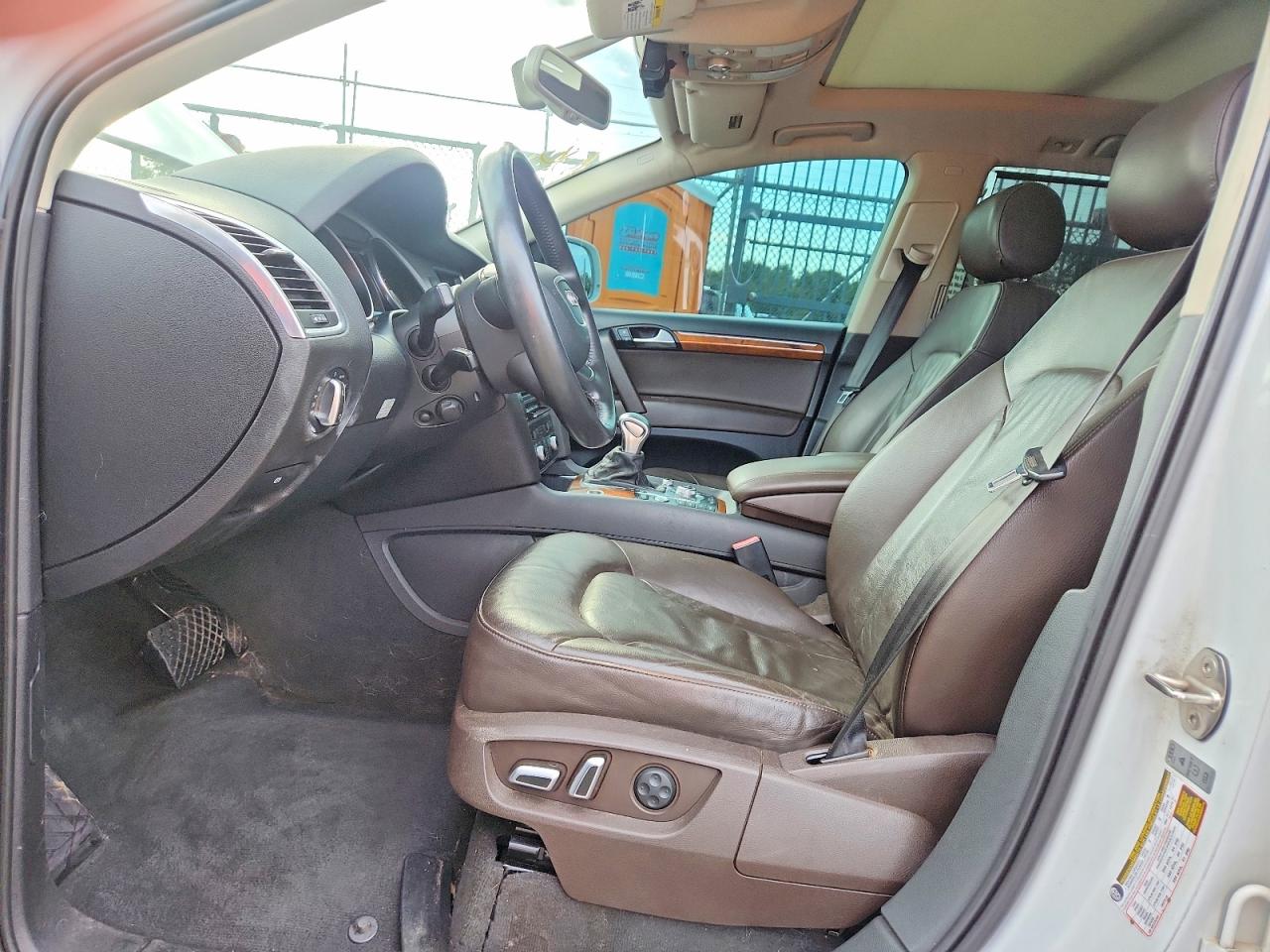 2014 Audi Q7 Premium Plus White vin: WA1LMAFE6ED012612