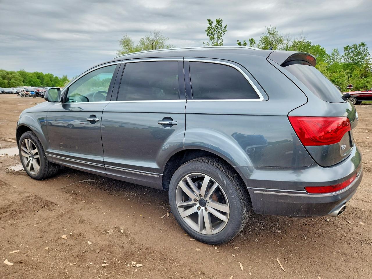 2015 Audi Q7 Tdi Premium Plus Gray vin: WA1LMAFE6FD027421