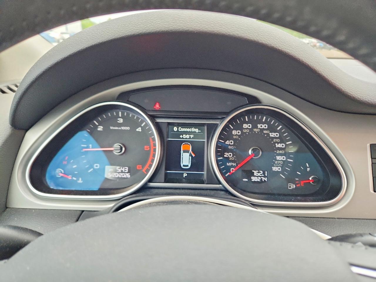 2015 Audi Q7 Tdi Premium Plus Gray vin: WA1LMAFE6FD027421