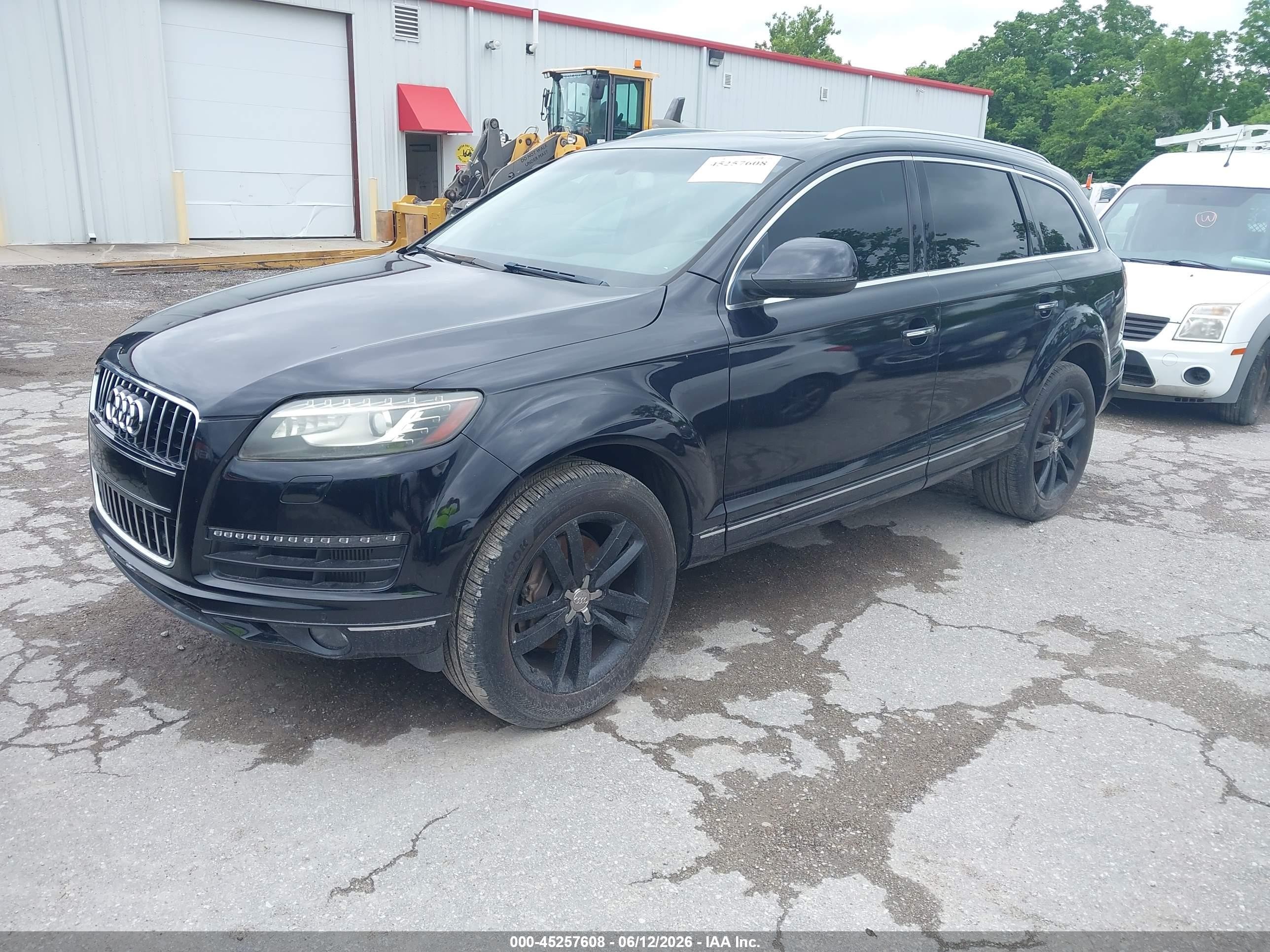 2013 Audi Q7 3.0 Tdi Premium Черный vin: WA1LMAFE7DD014951