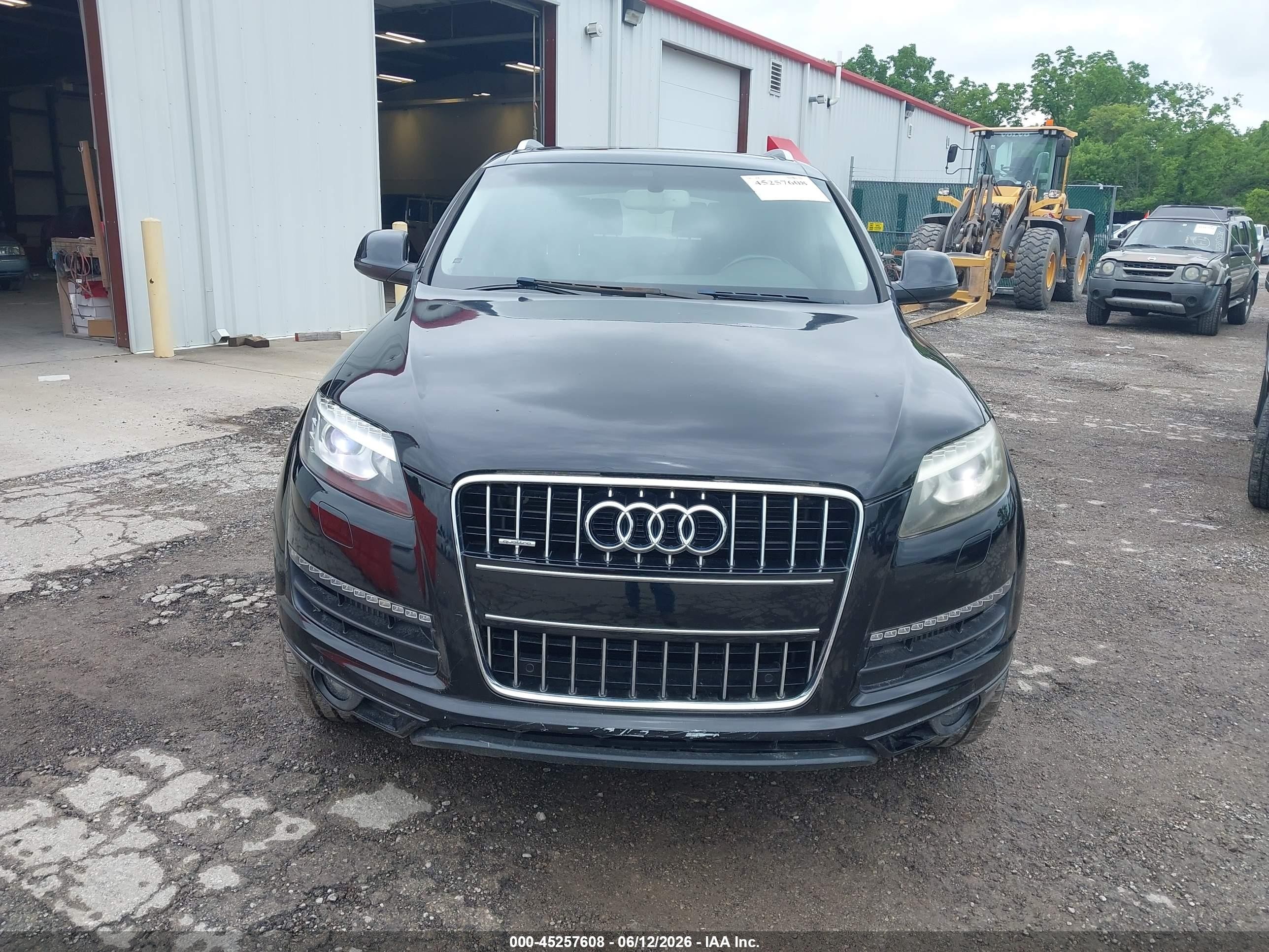 2013 Audi Q7 3.0 Tdi Premium Черный vin: WA1LMAFE7DD014951