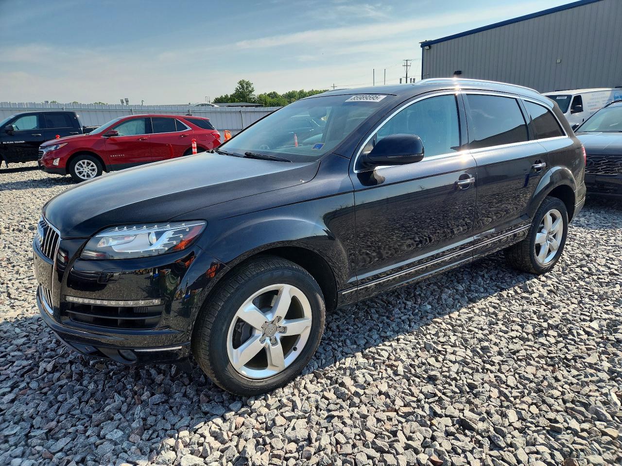 2014 Audi Q7 Premium Plus Черный vin: WA1LMAFE7ED014501