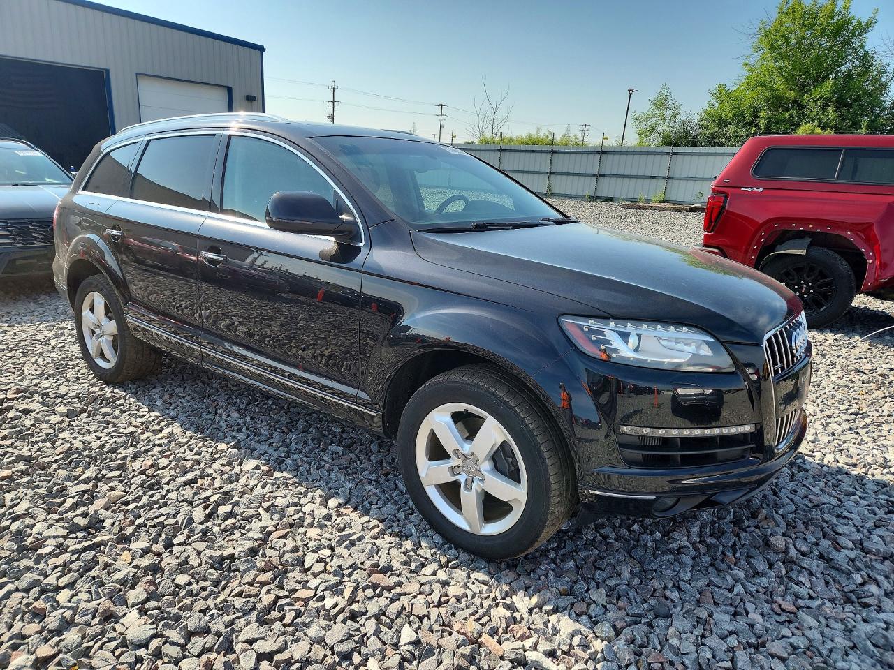 2014 Audi Q7 Premium Plus Черный vin: WA1LMAFE7ED014501