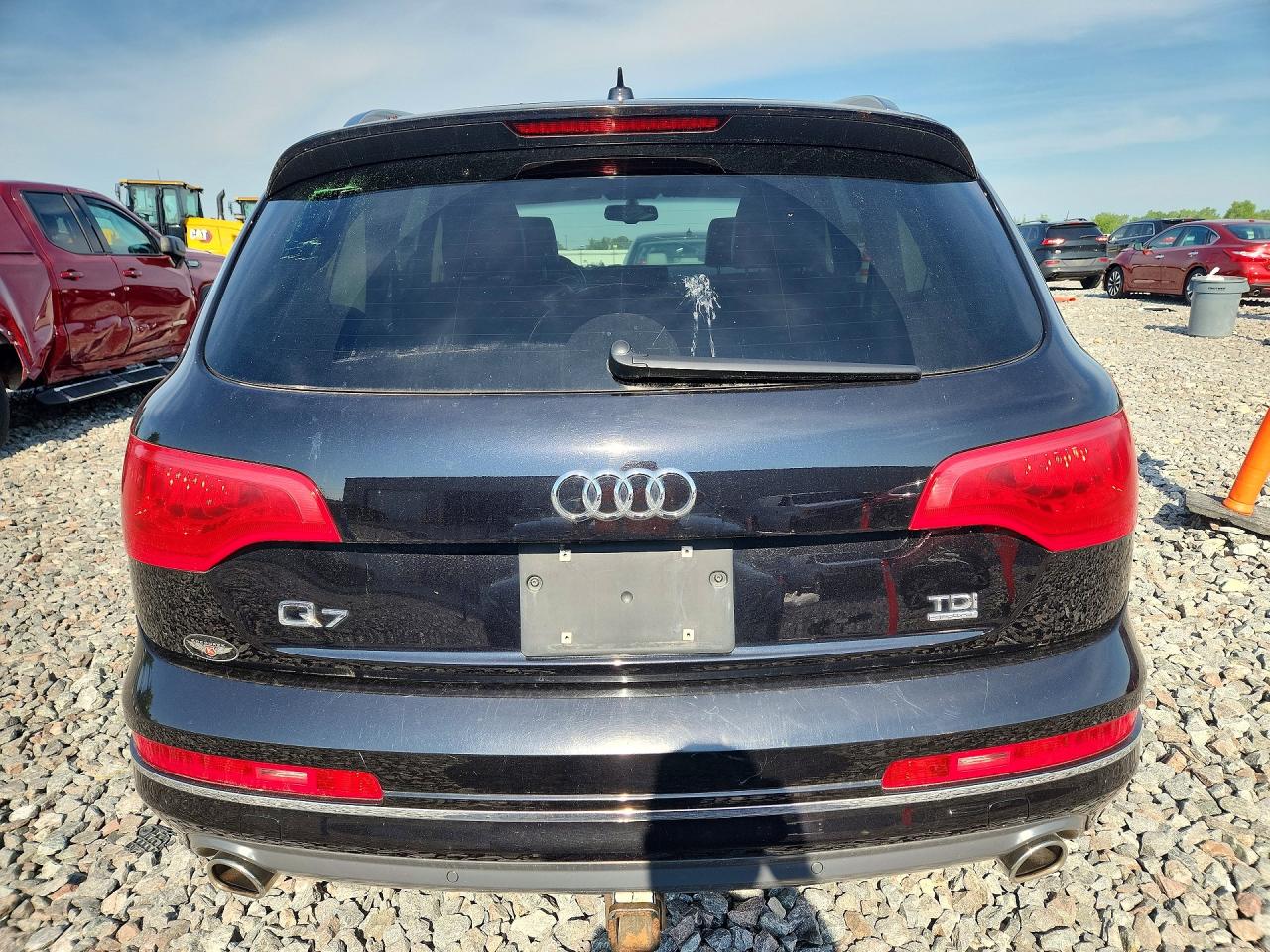 2014 Audi Q7 Premium Plus Черный vin: WA1LMAFE7ED014501